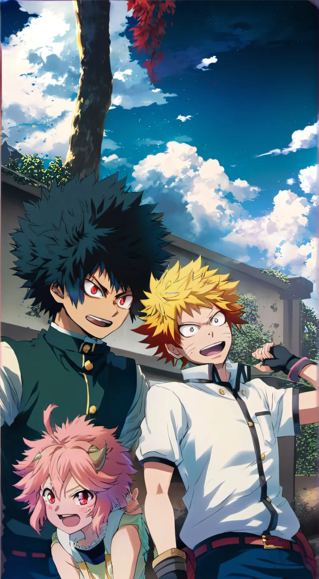 ai character: The Bakusquad background