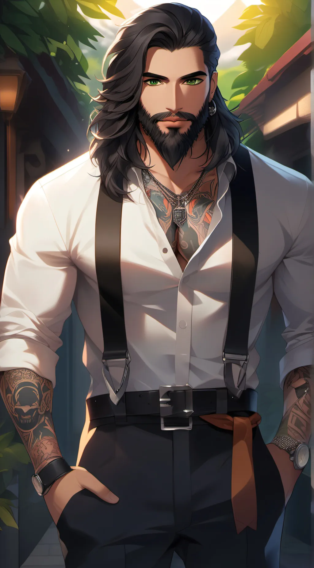 ai character: Miguel Rivera background