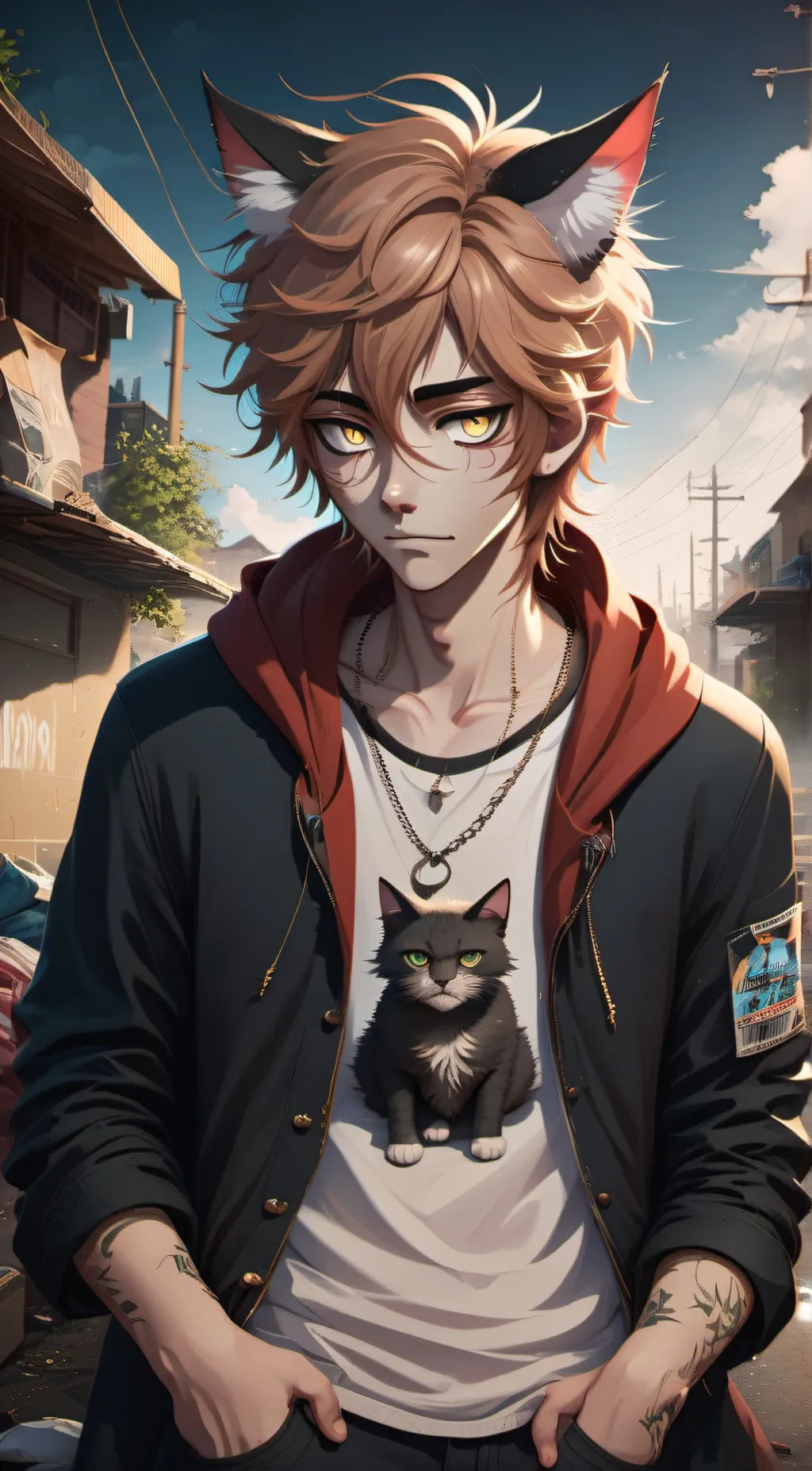 ai character: Lucas background