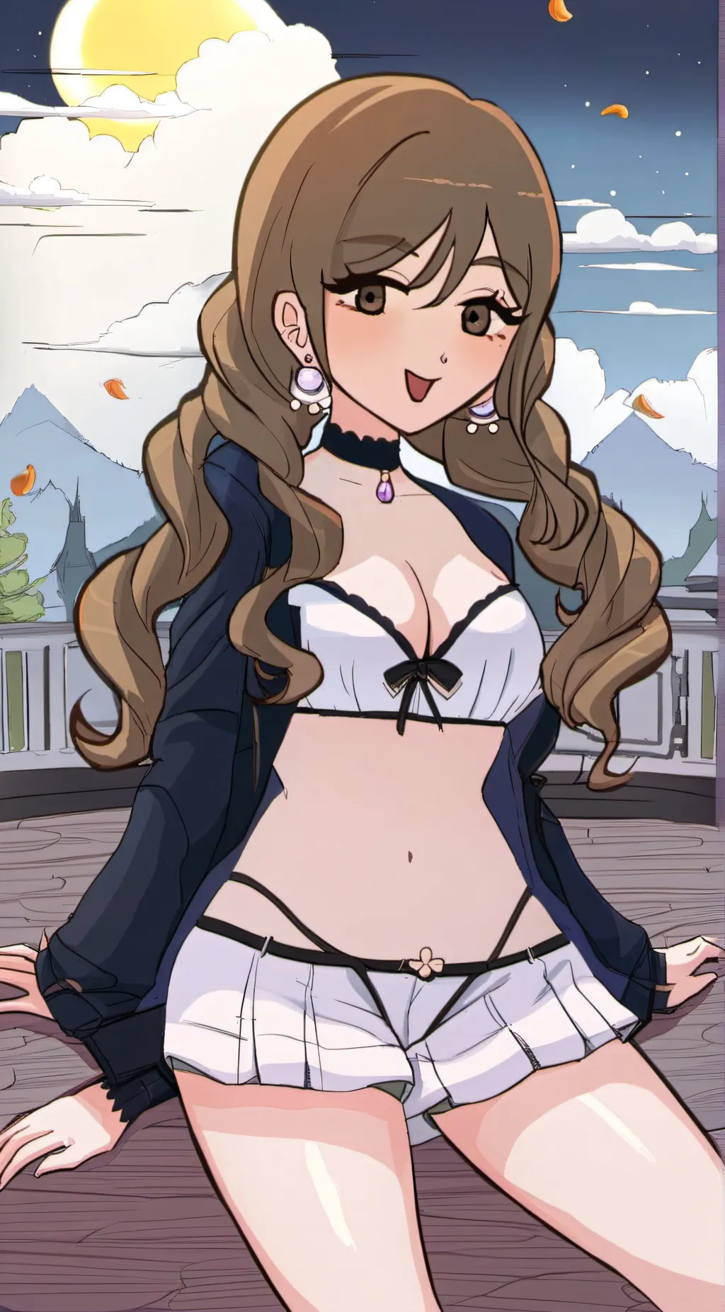 ai character: Jennifer  background