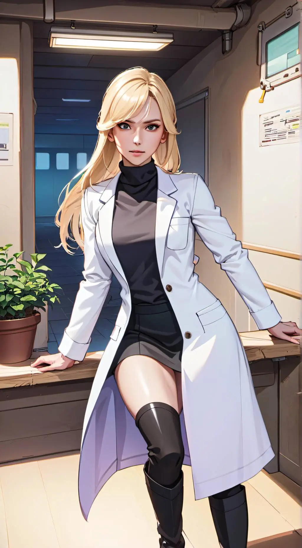 ai character: Dr. Amelia Buck background