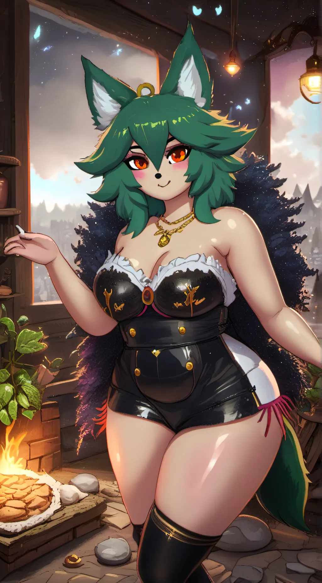 ai character: Kevvie background