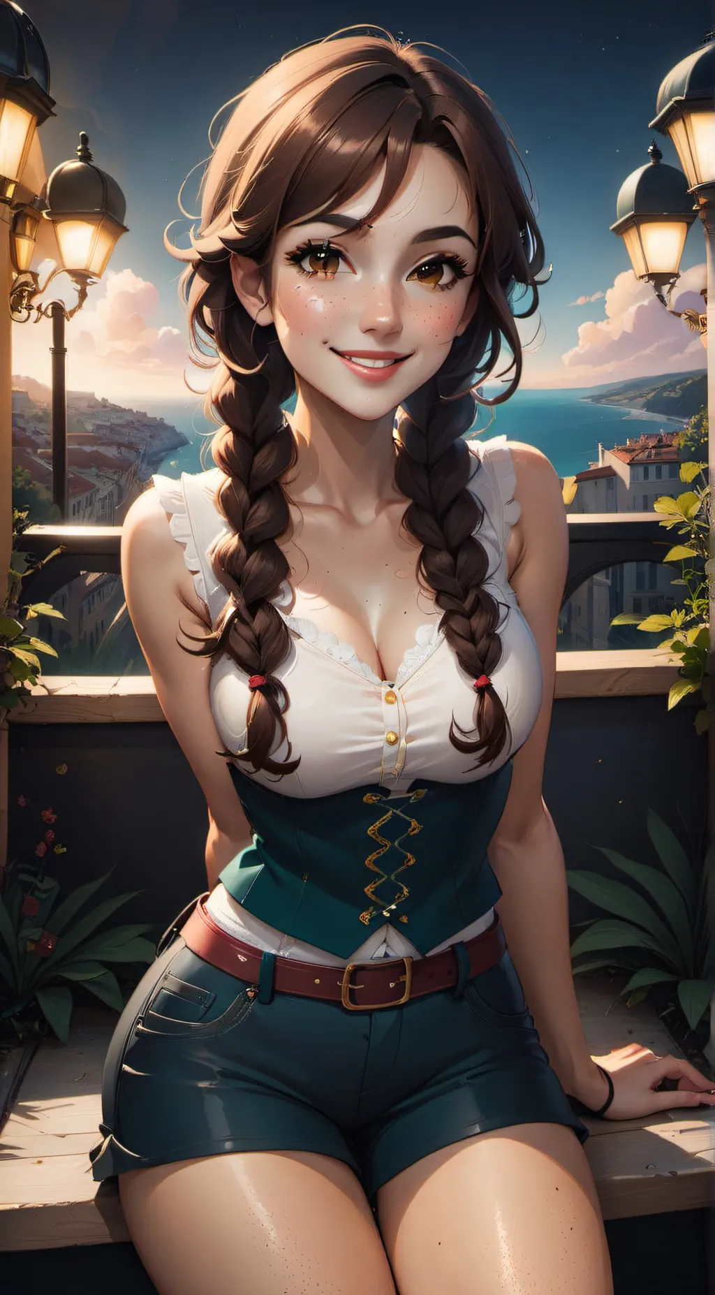 ai character: Brooke background