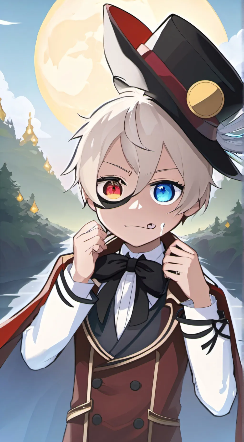 ai character: tadc background