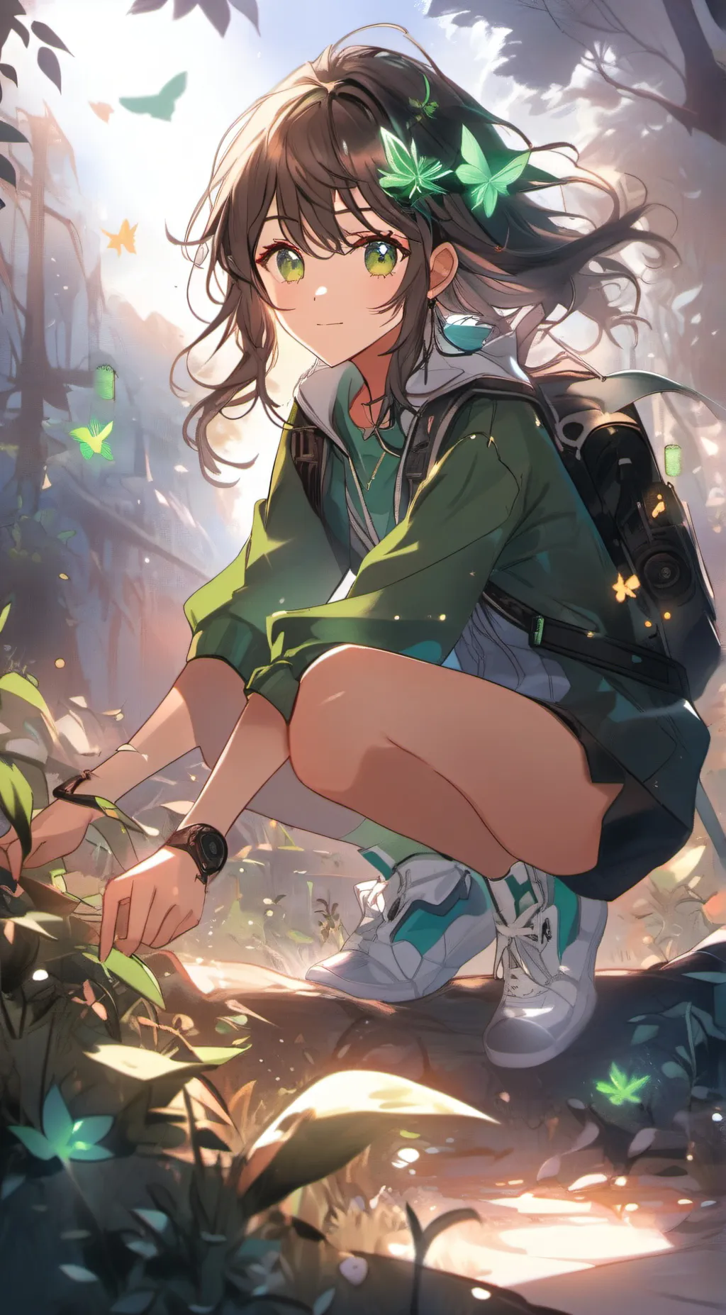 ai character: Lily background