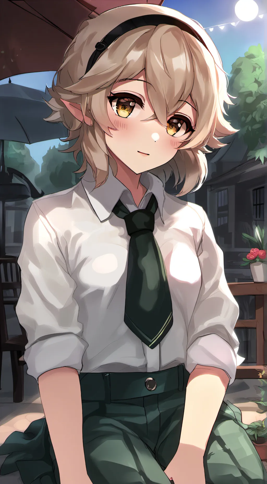 ai character: akari  background