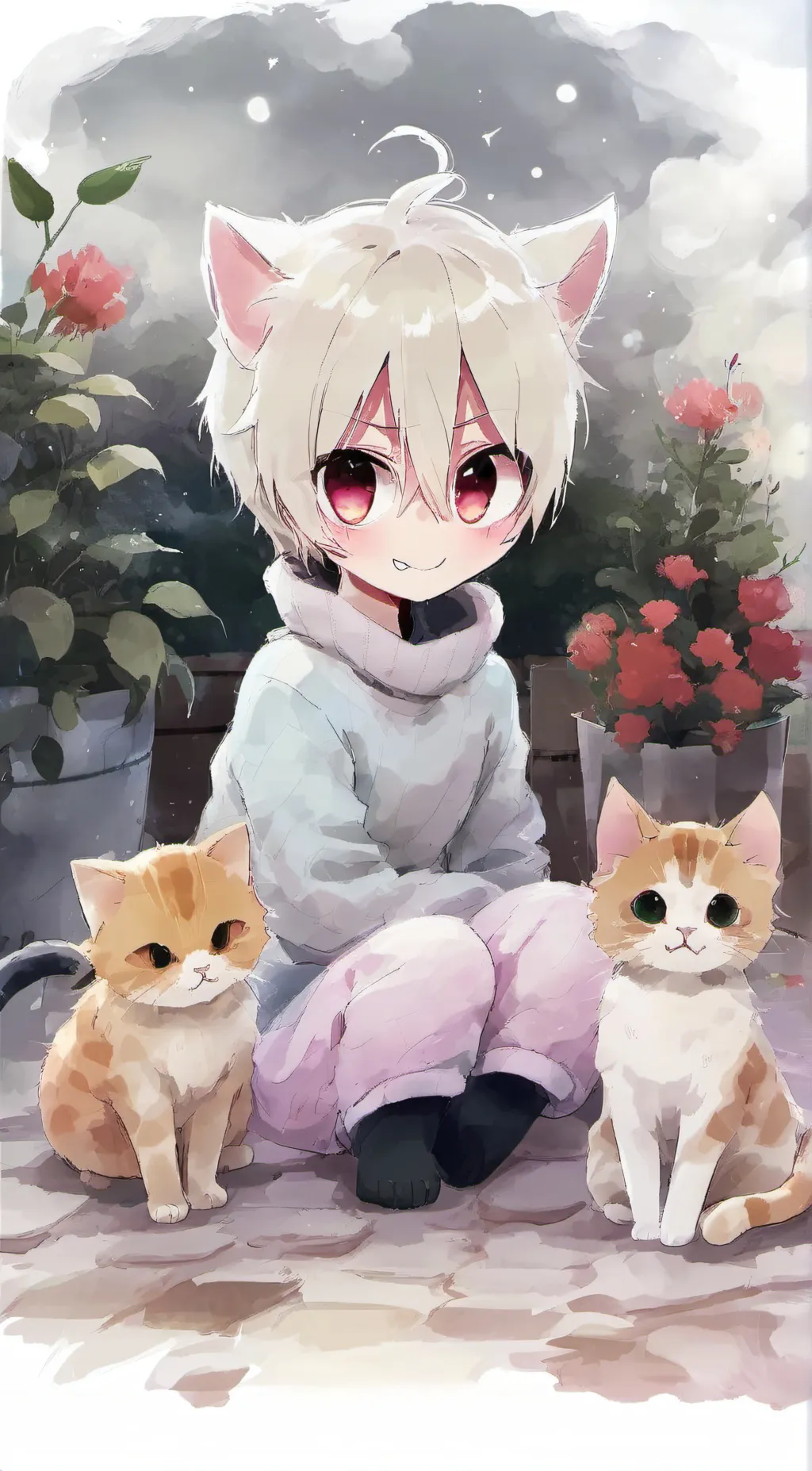 ai character: chirs background