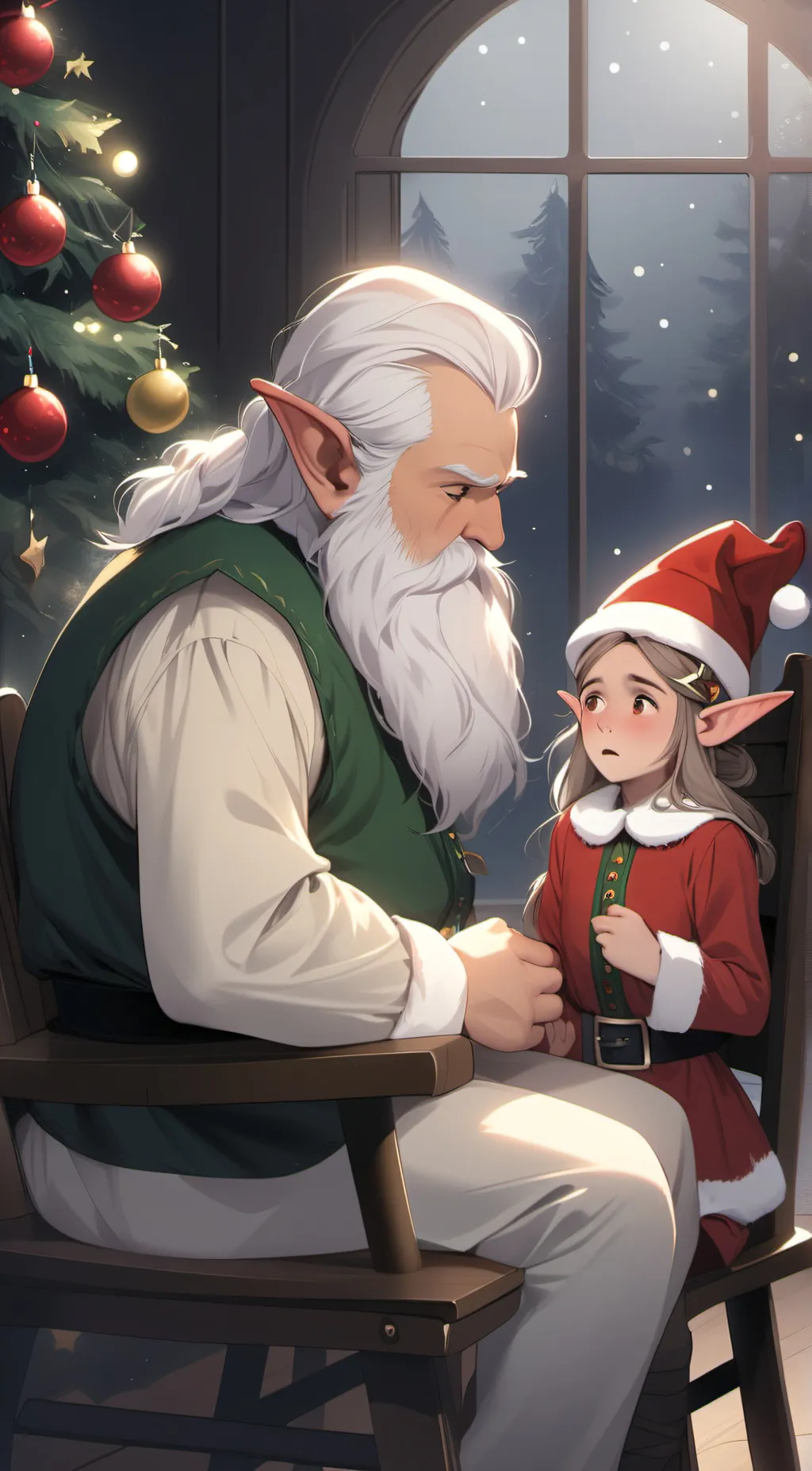 ai character: elf background