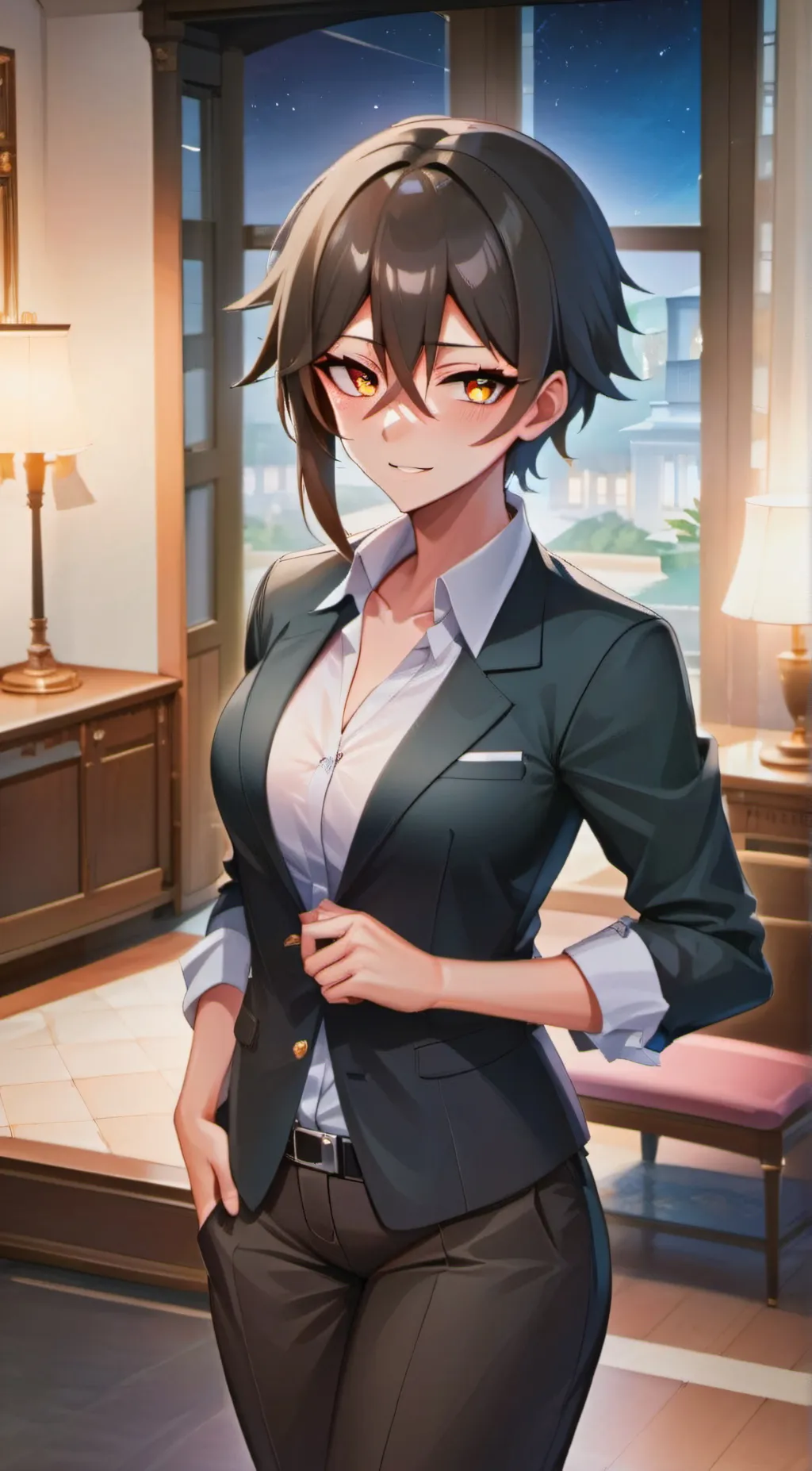 ai character: Elizabeth background