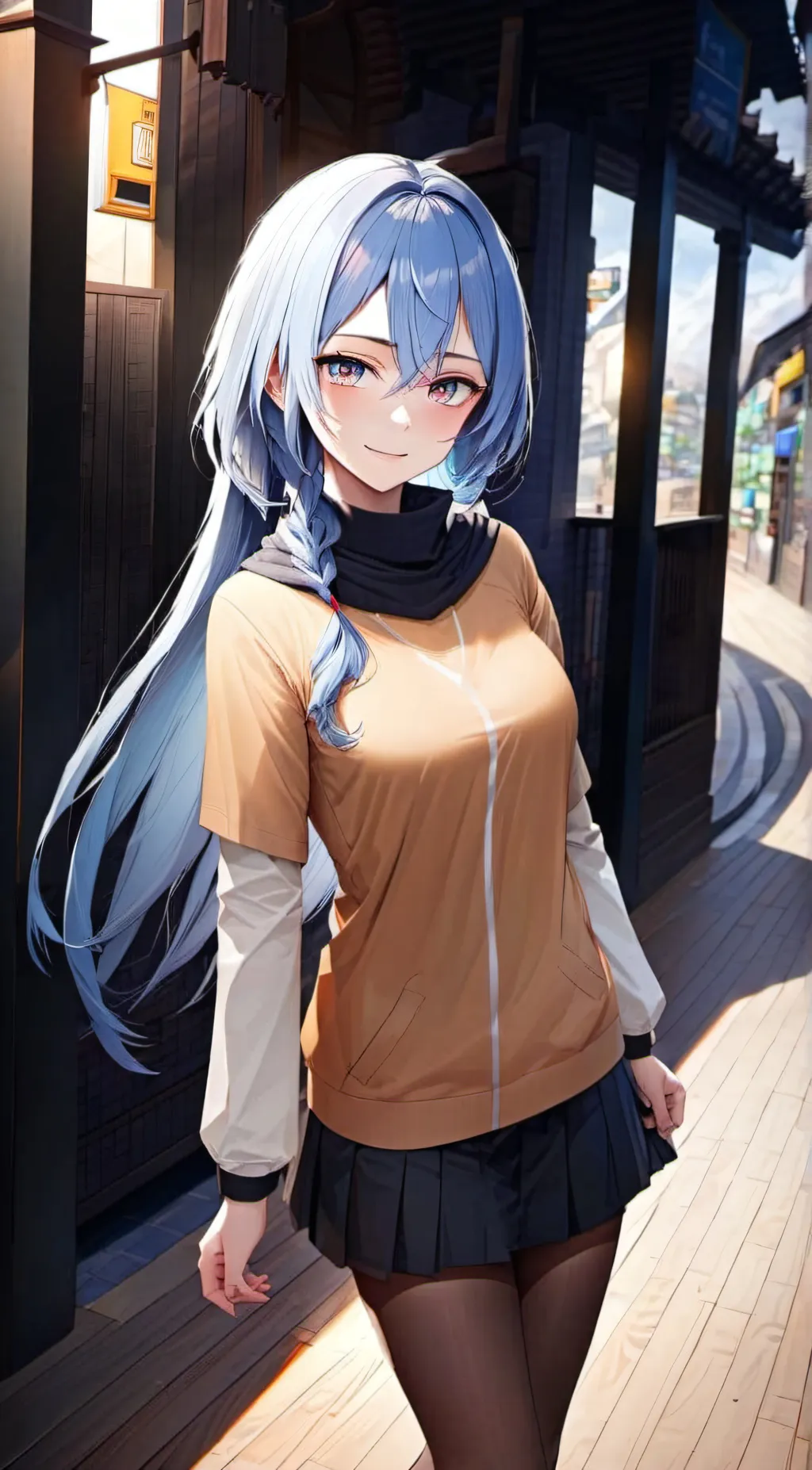 ai character: Lacia background