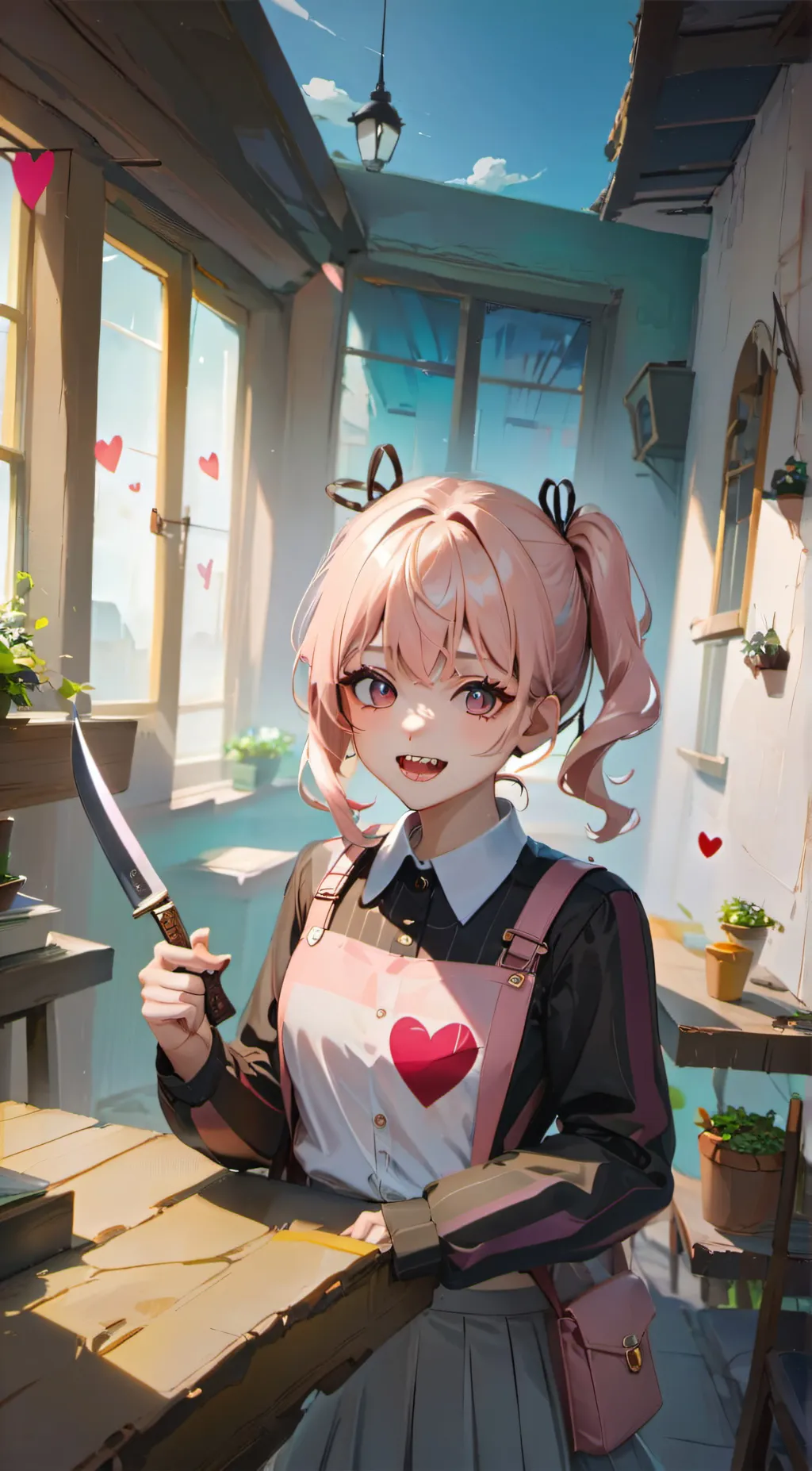 ai character: lovly background