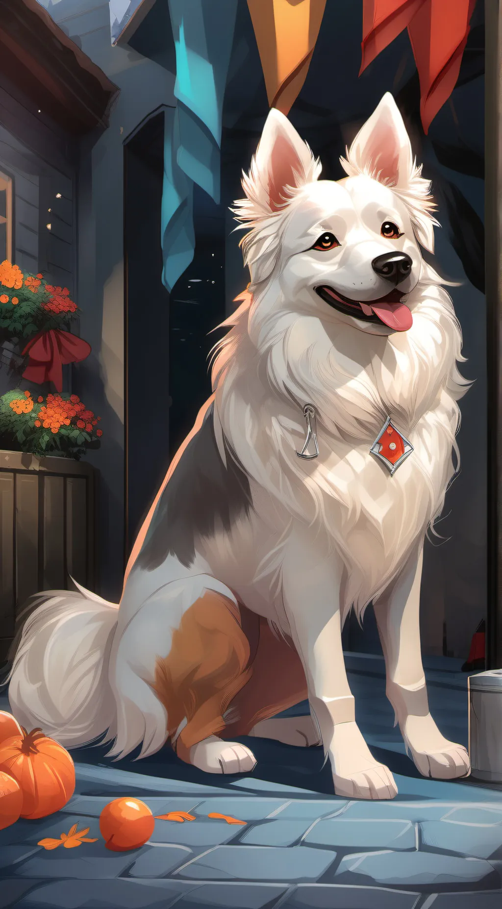 ai character: Dogge background