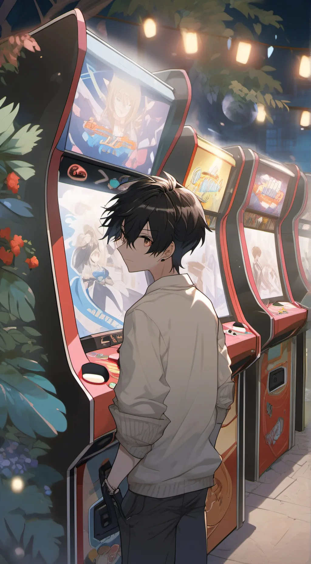 ai character: ℓυкє background