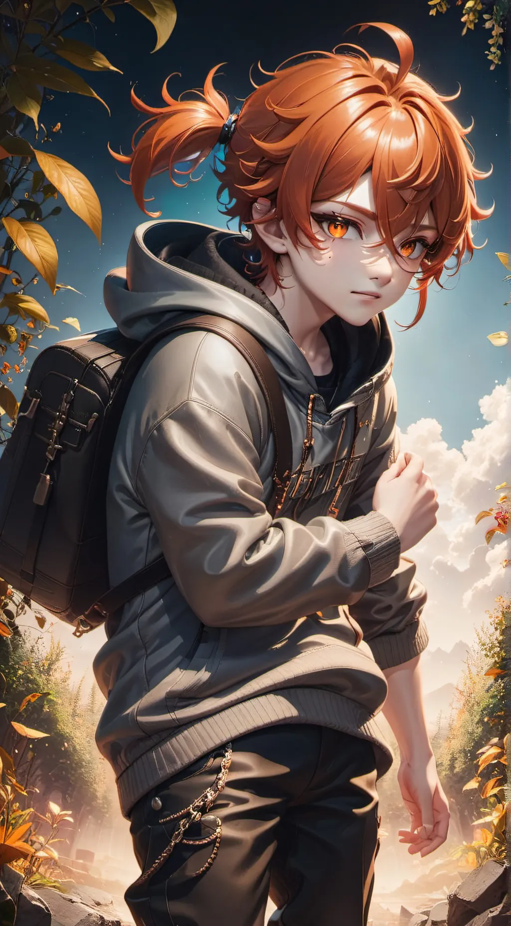 ai character: Leo background