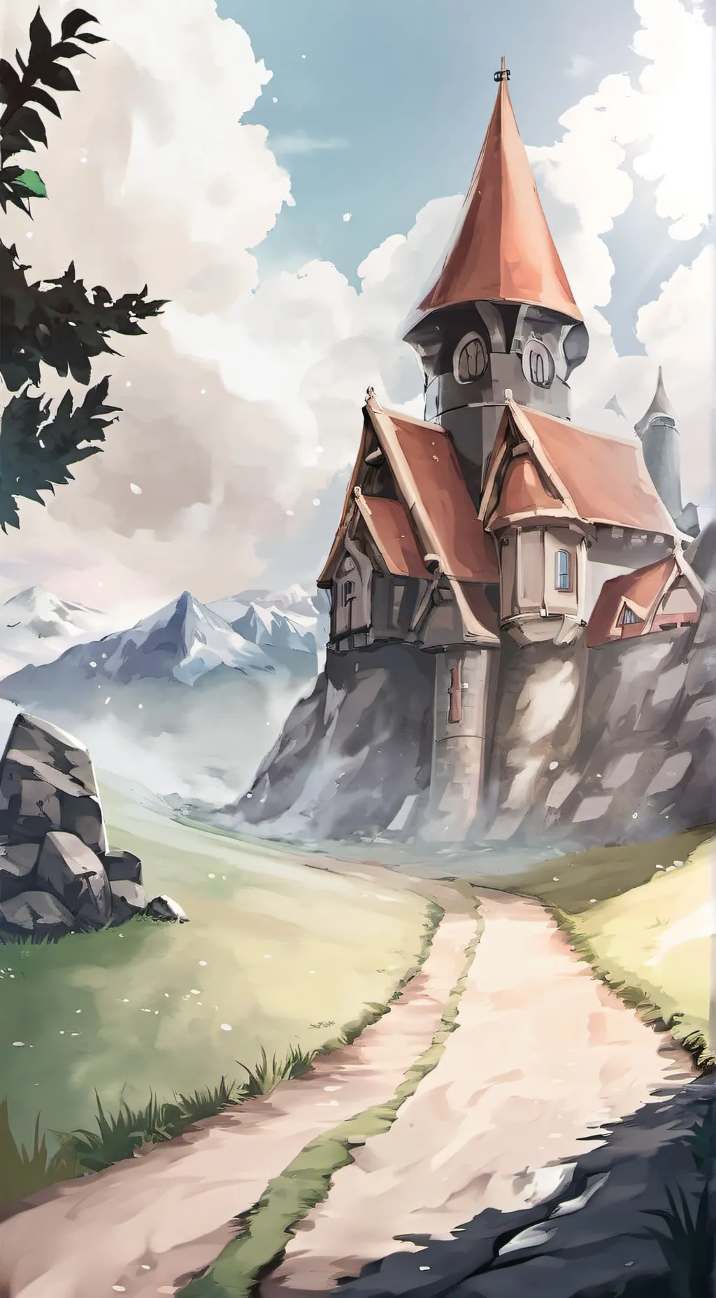 ai character: Рпг мир background