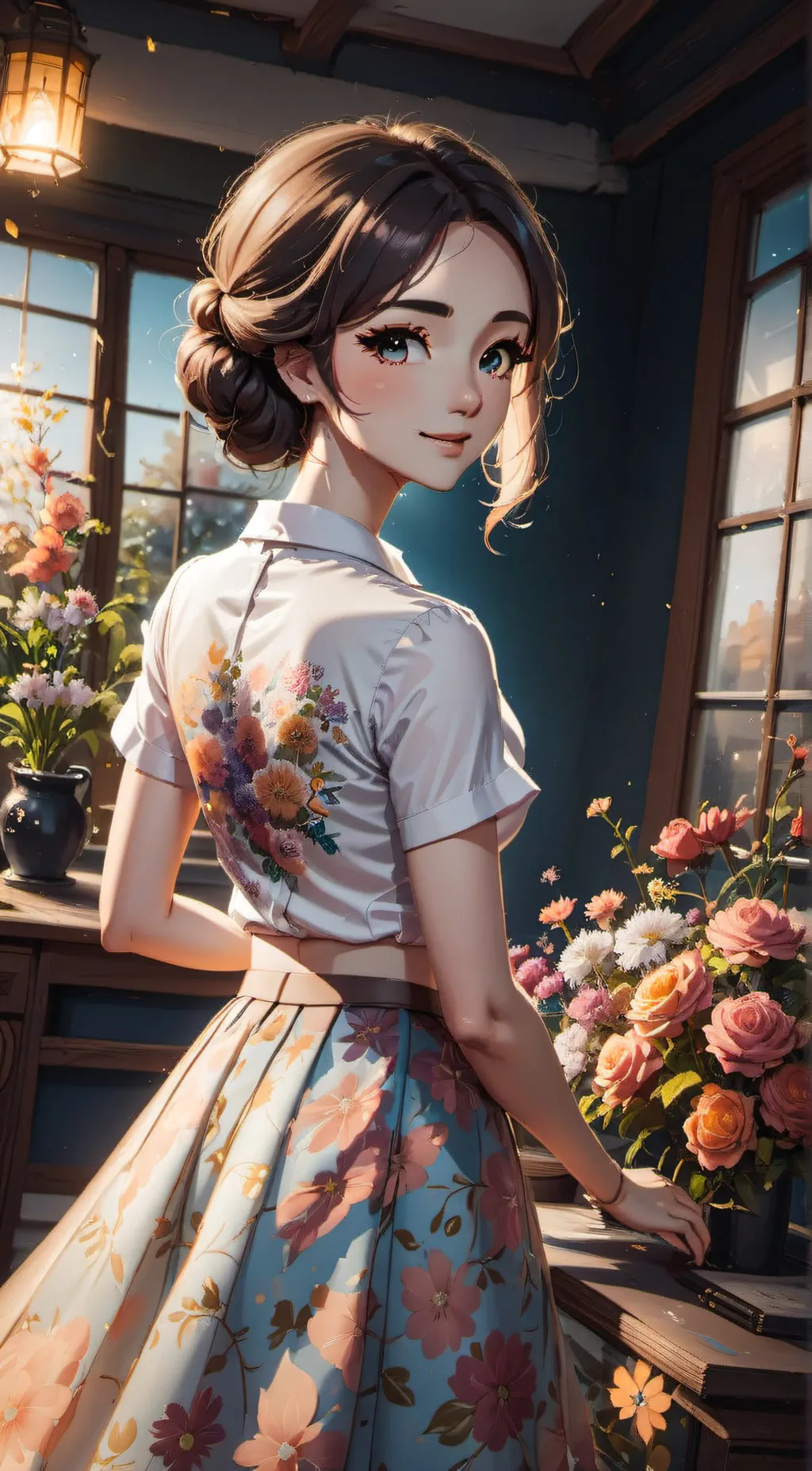 ai character: Casey background