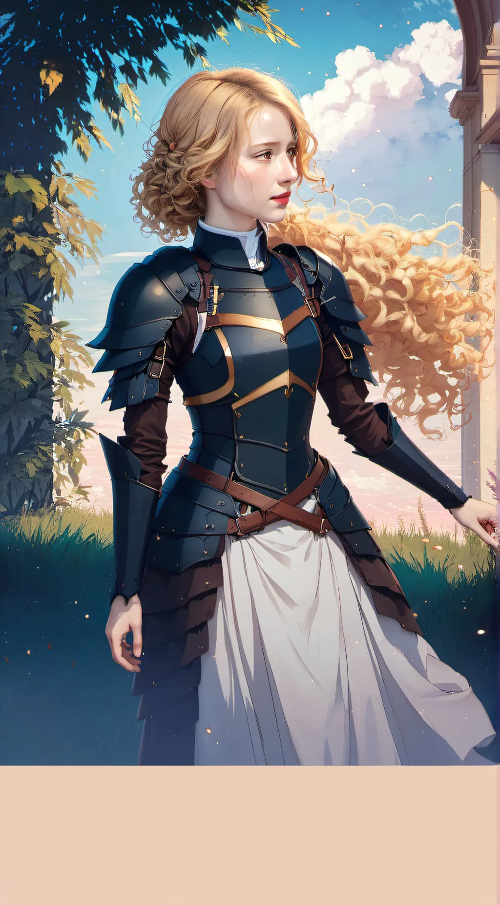 ai character: Evelyn Montecello background