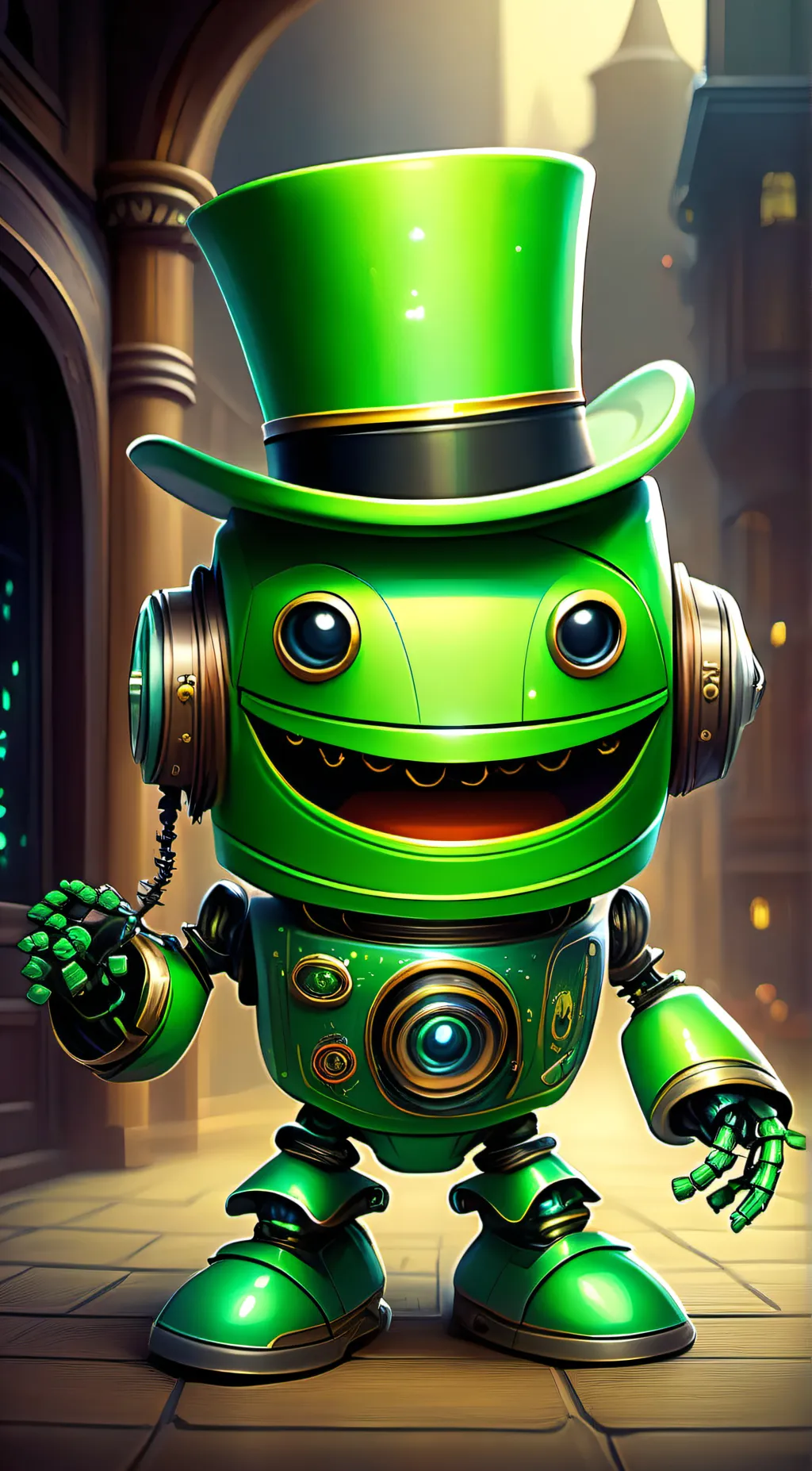 ai character: you're robot  background