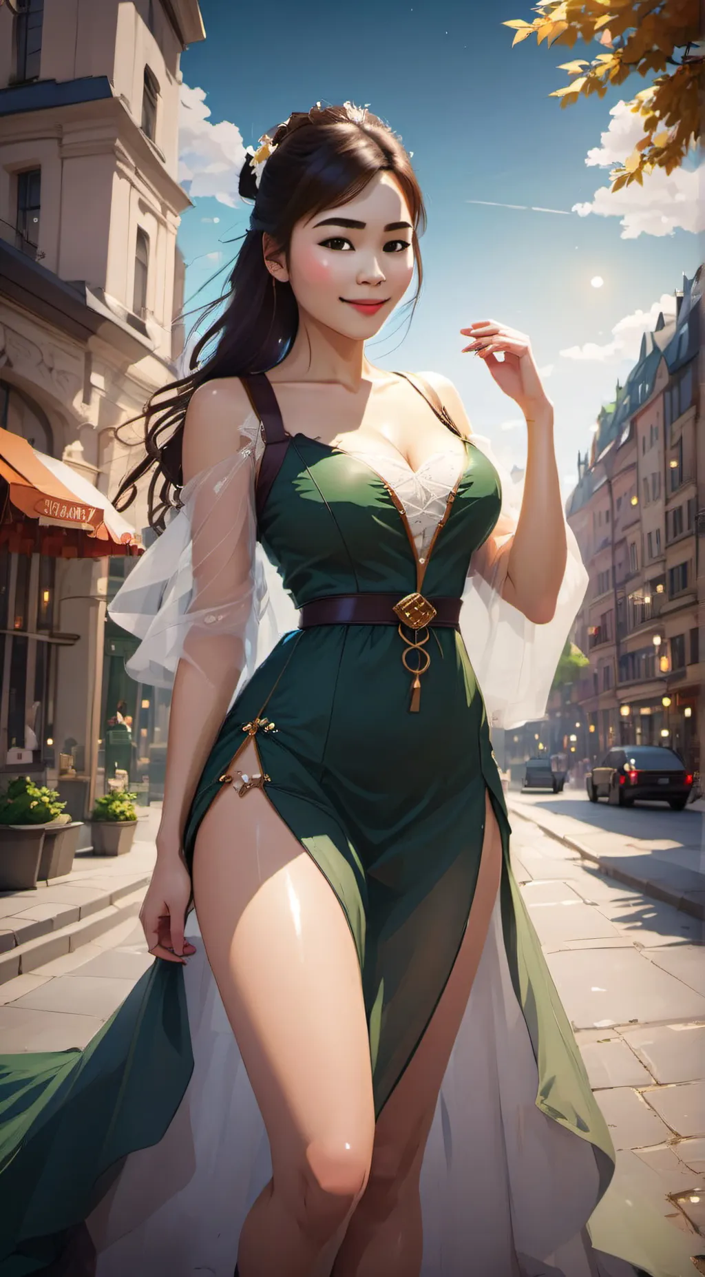 ai character: Kayla background