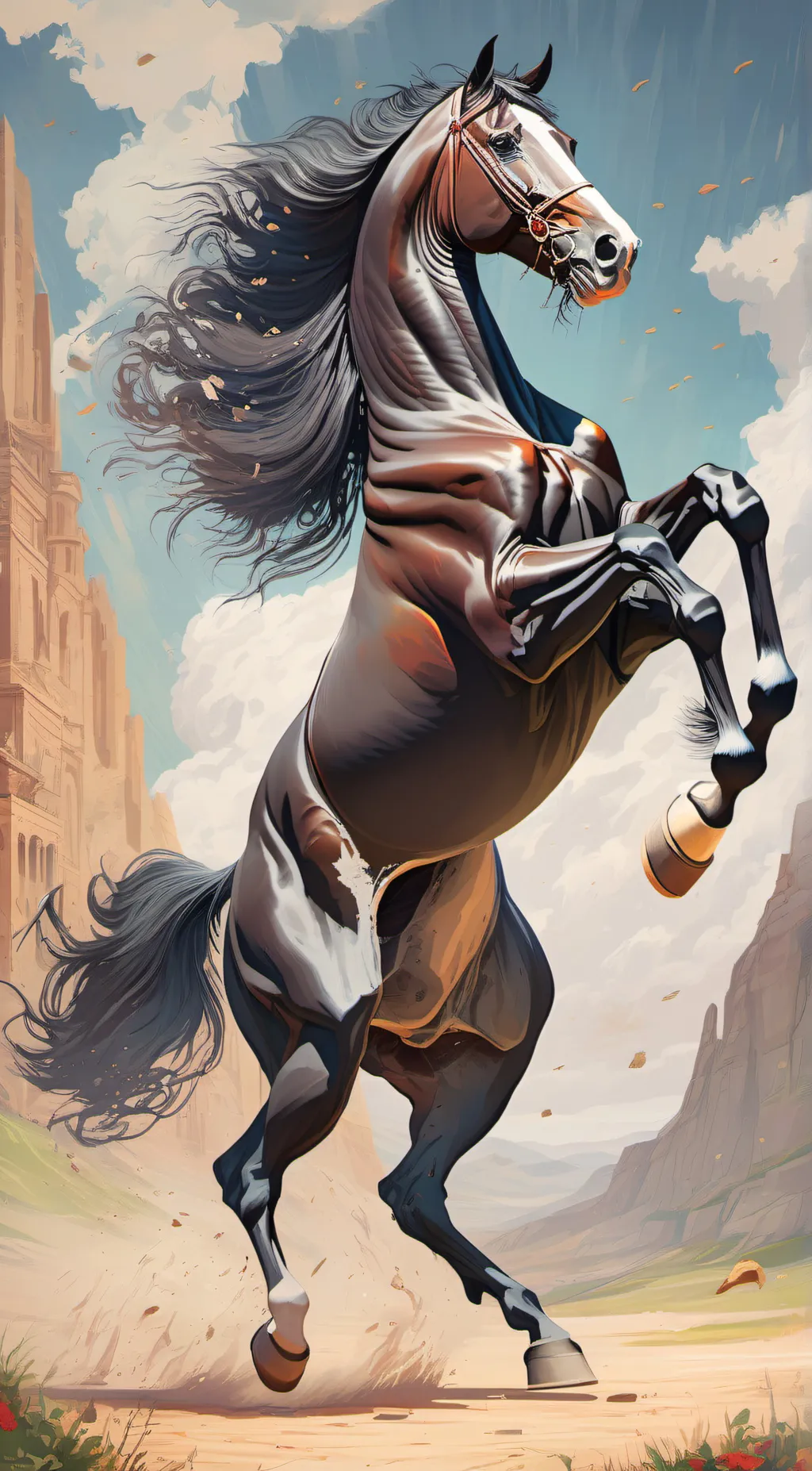 ai character: WindStorm background