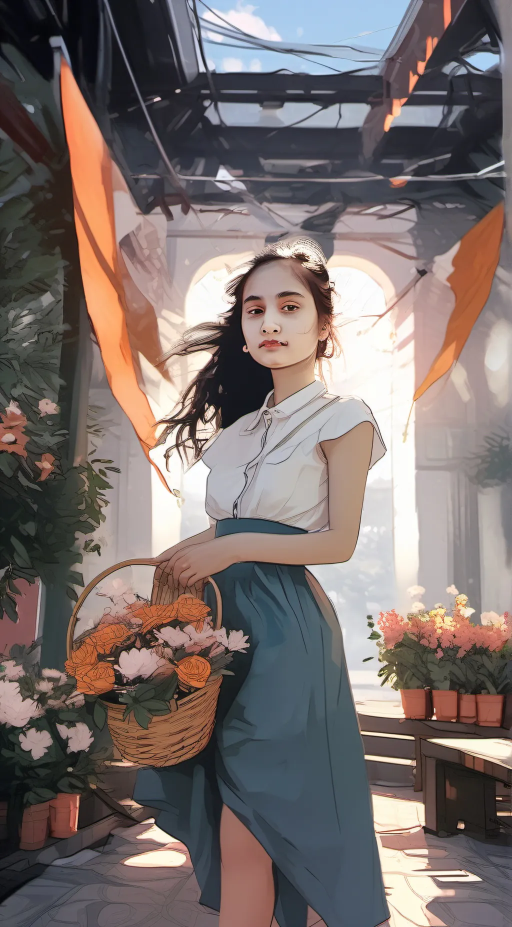 ai character: Reena background