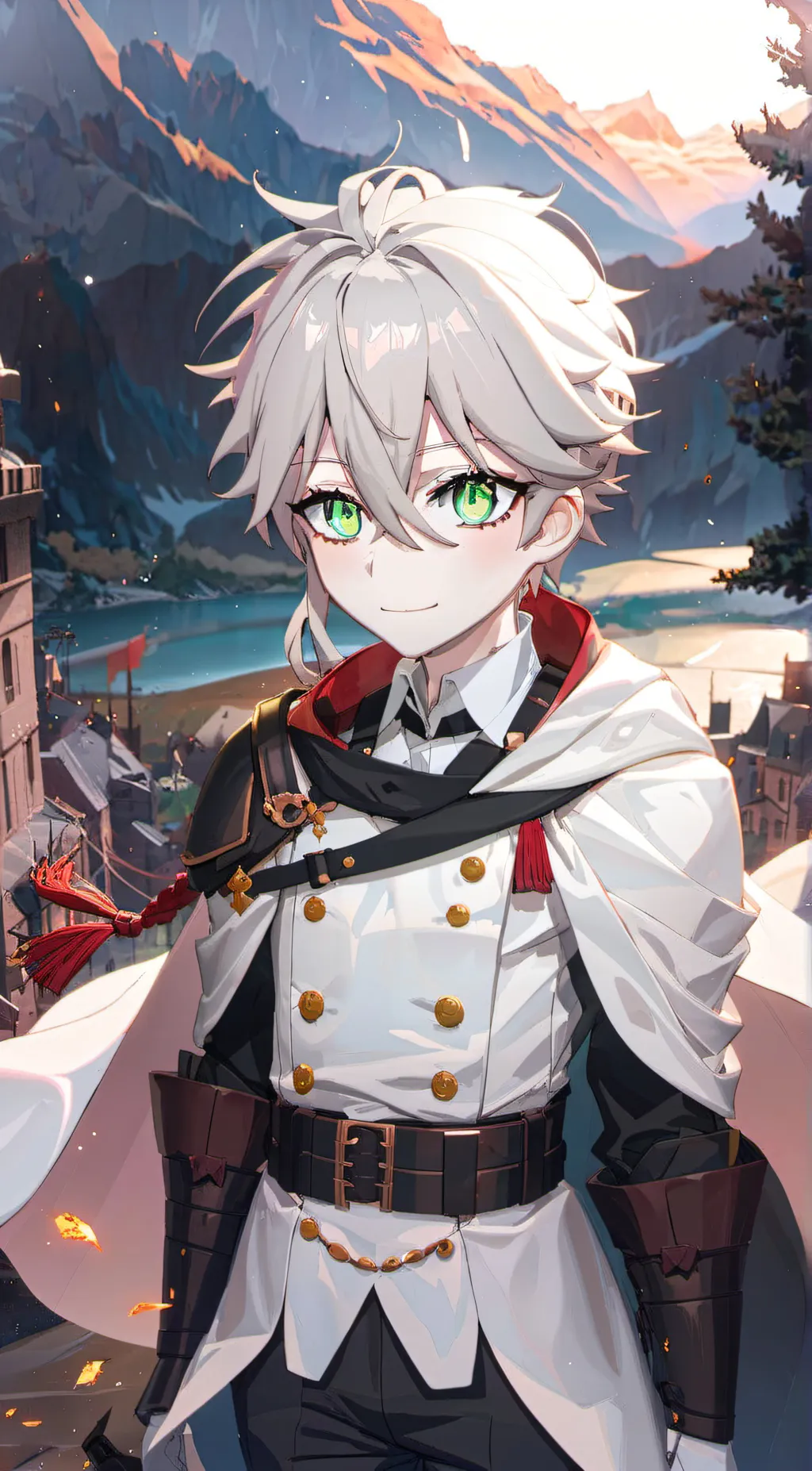 ai character: Melodious background