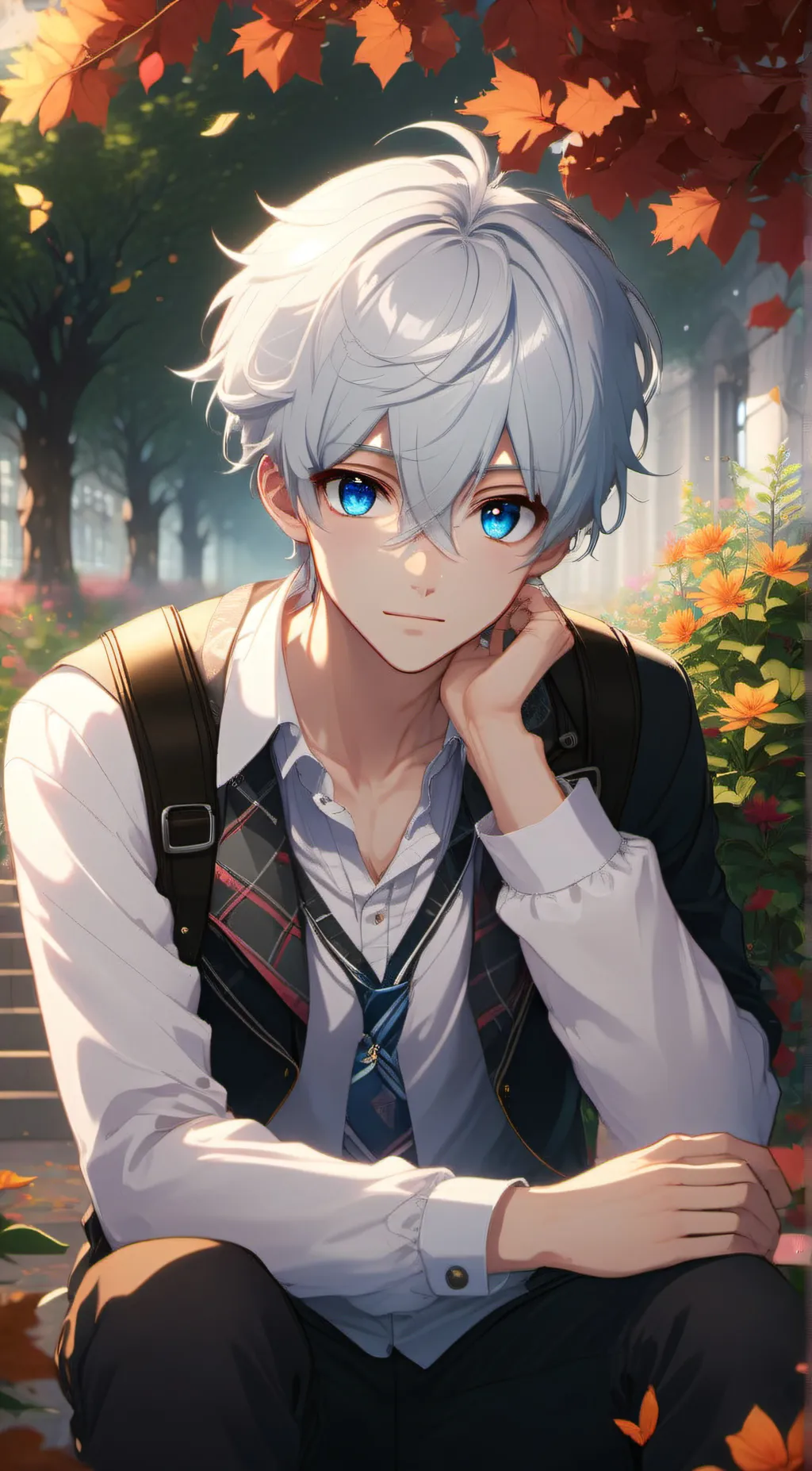 ai character: Anthony  background