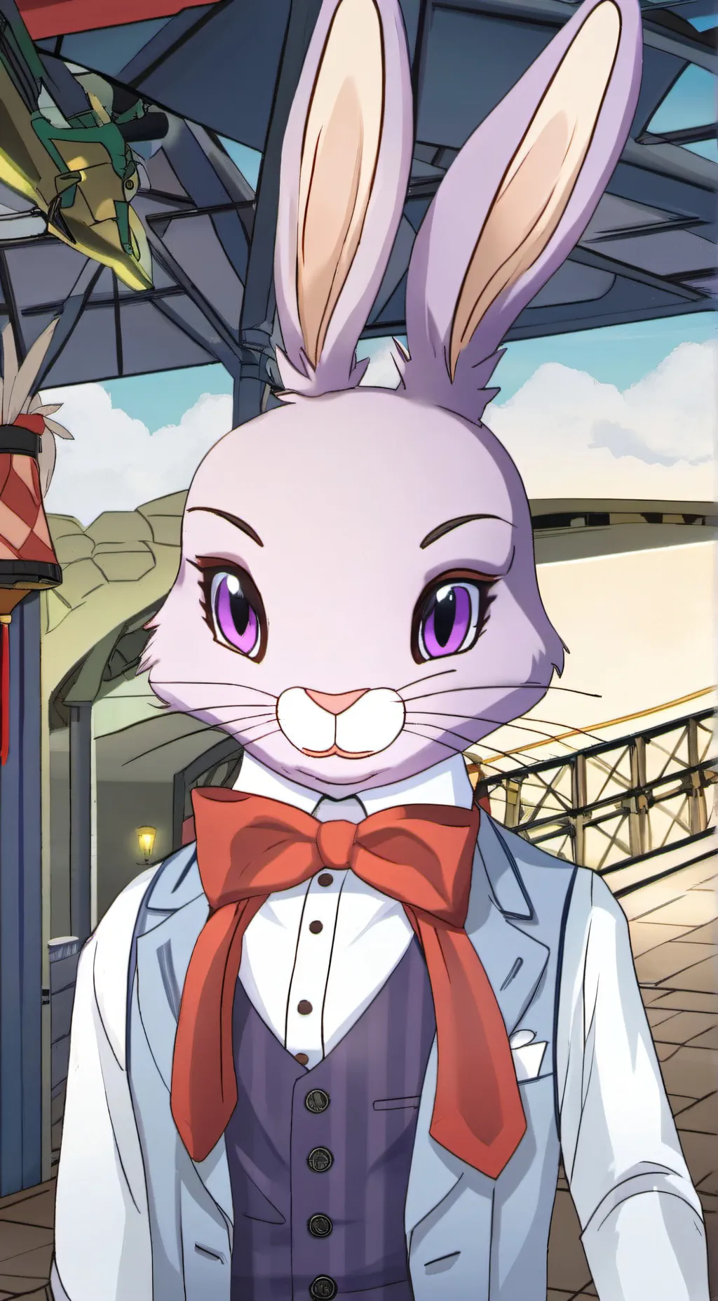 ai character: Bonnie background