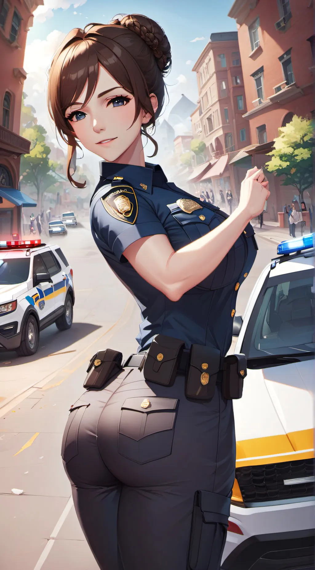 Talkie AI - Chat with Officer Sarah Devi