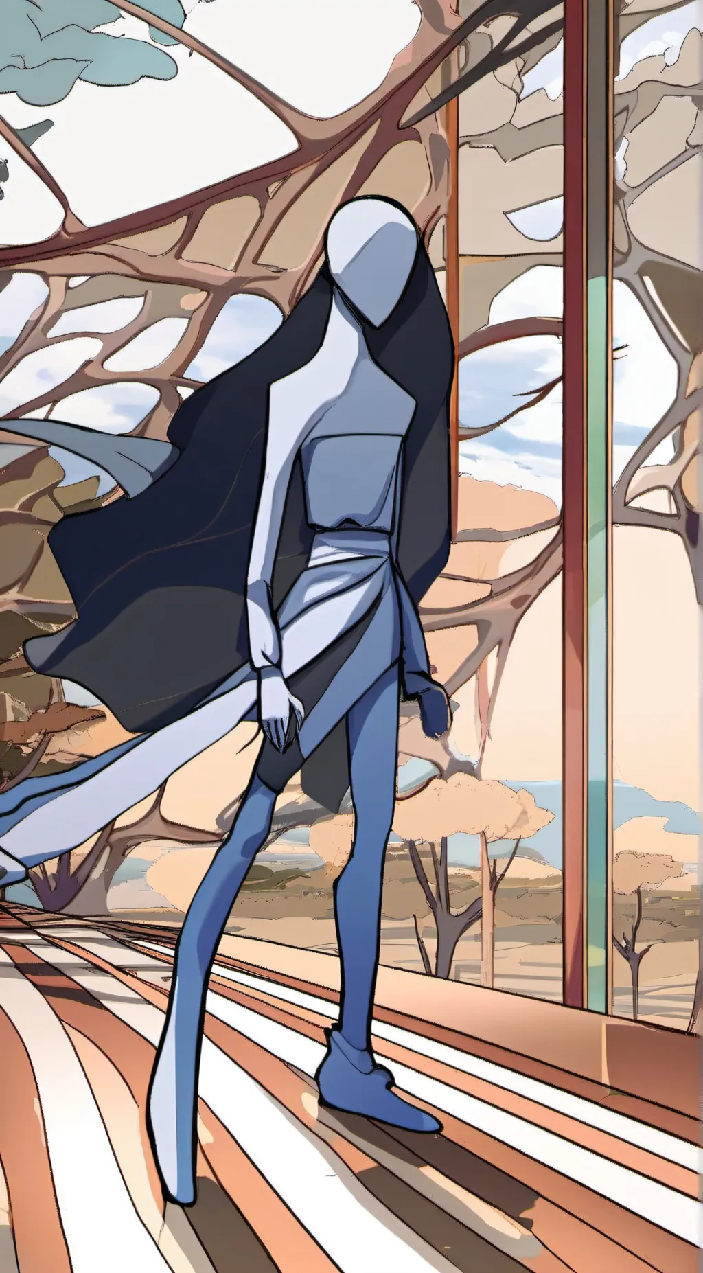 ai character: david bfdi. background