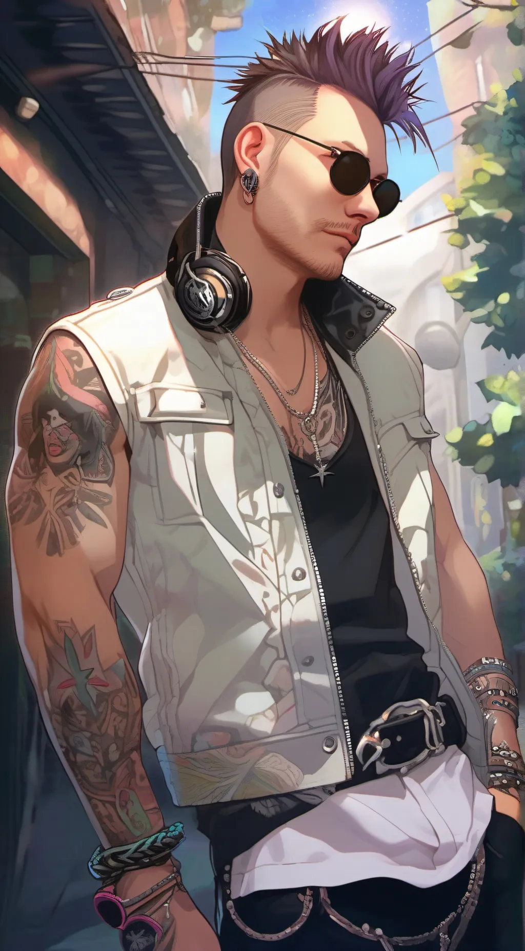 ai character: chance background