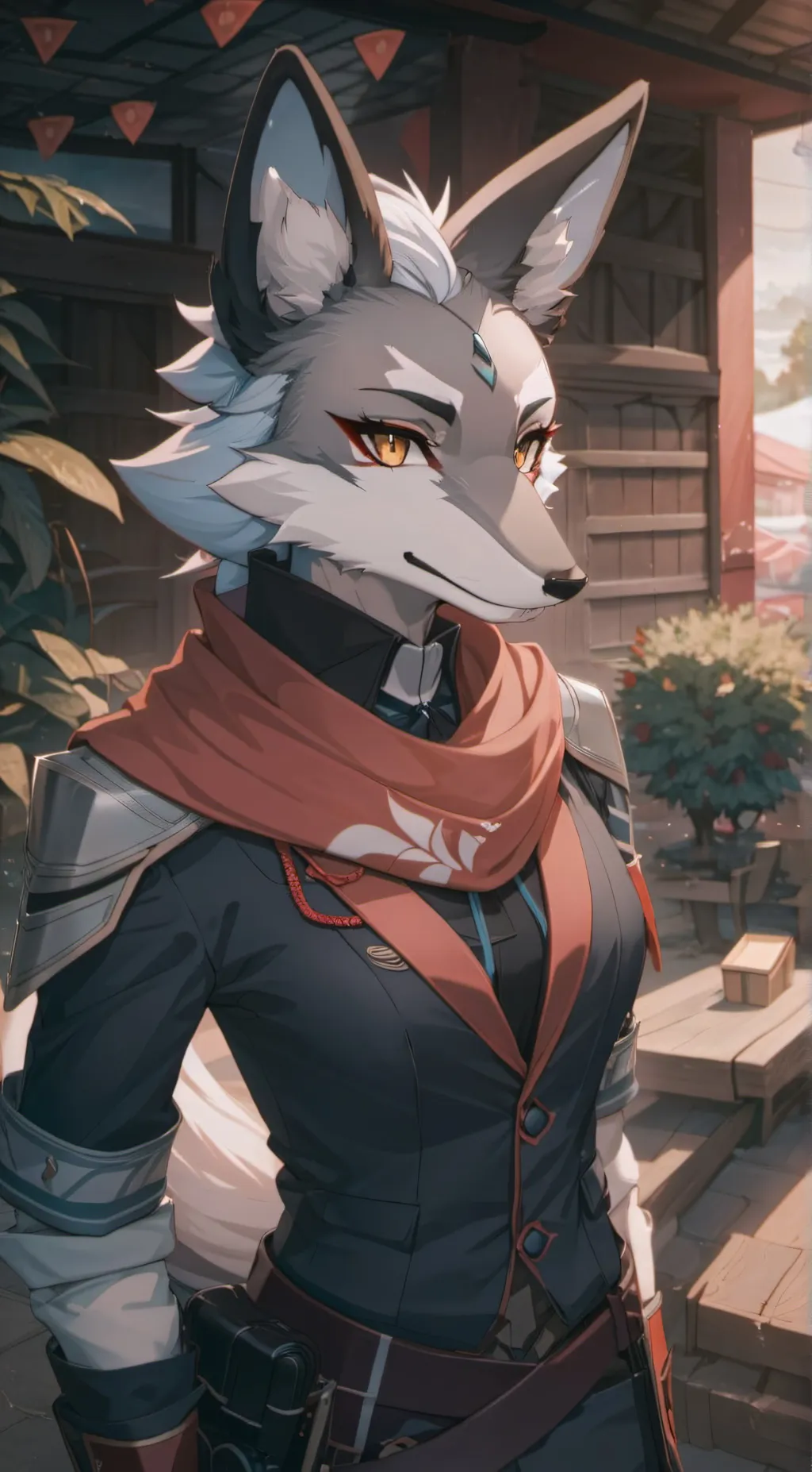 ai character: silva background