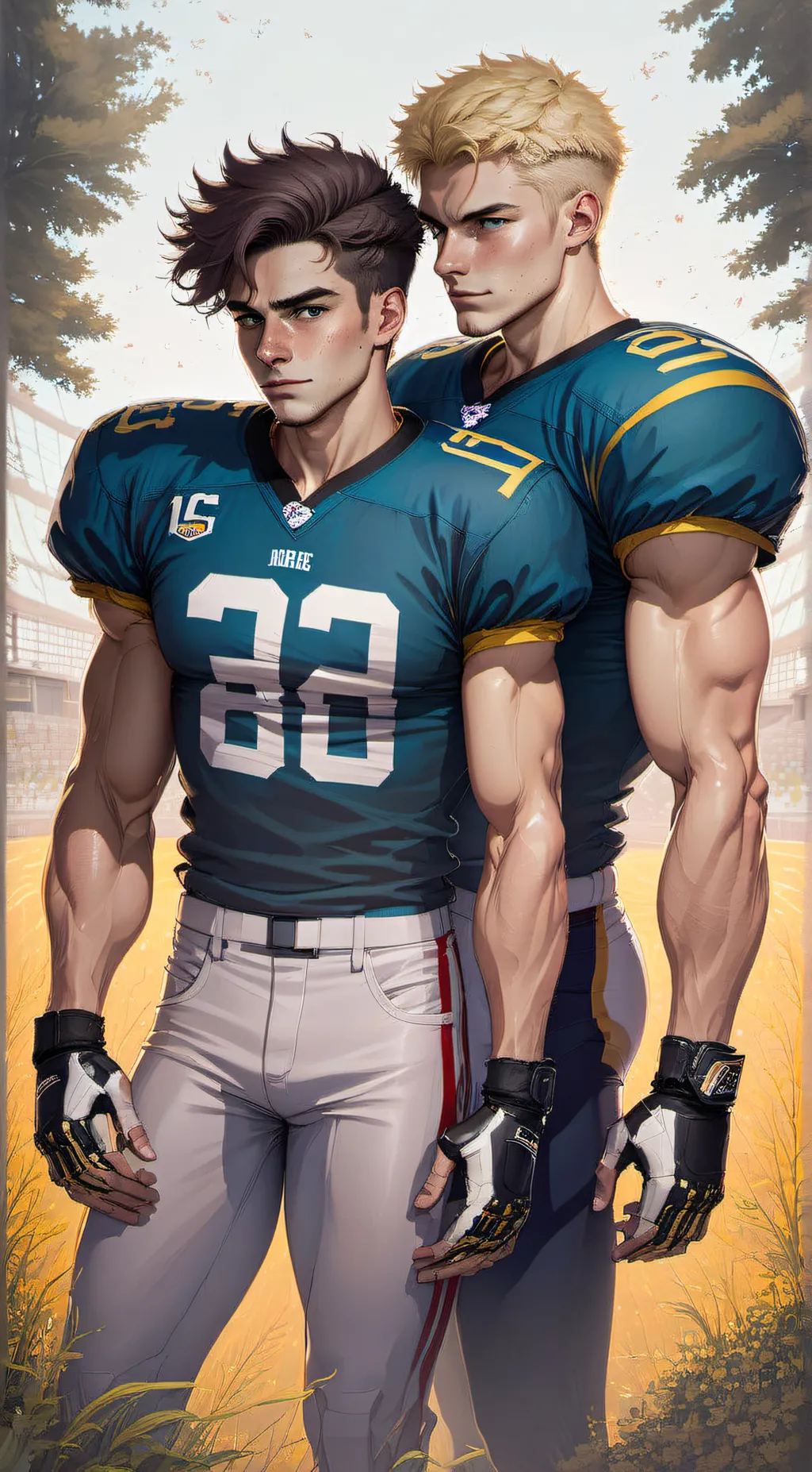 ai character: Jack and Aaron background