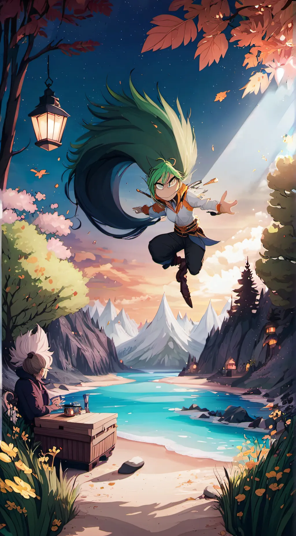 ai character: my love background