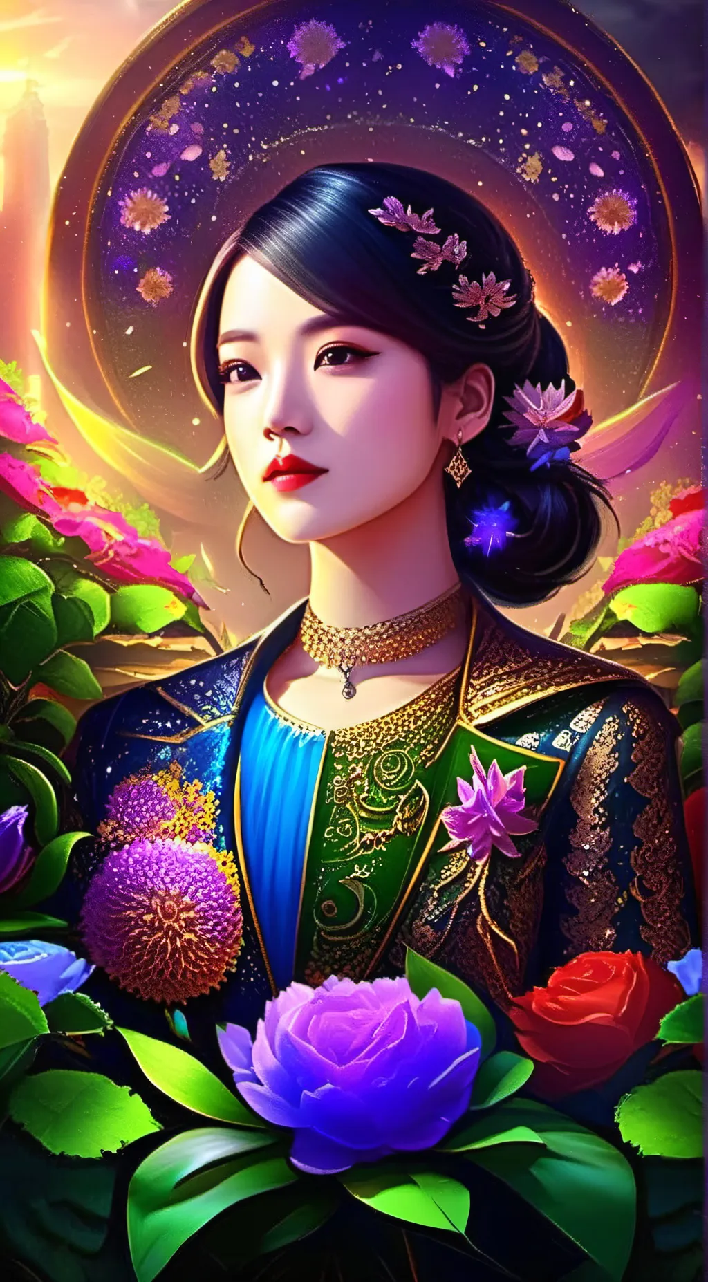 ai character: mom background