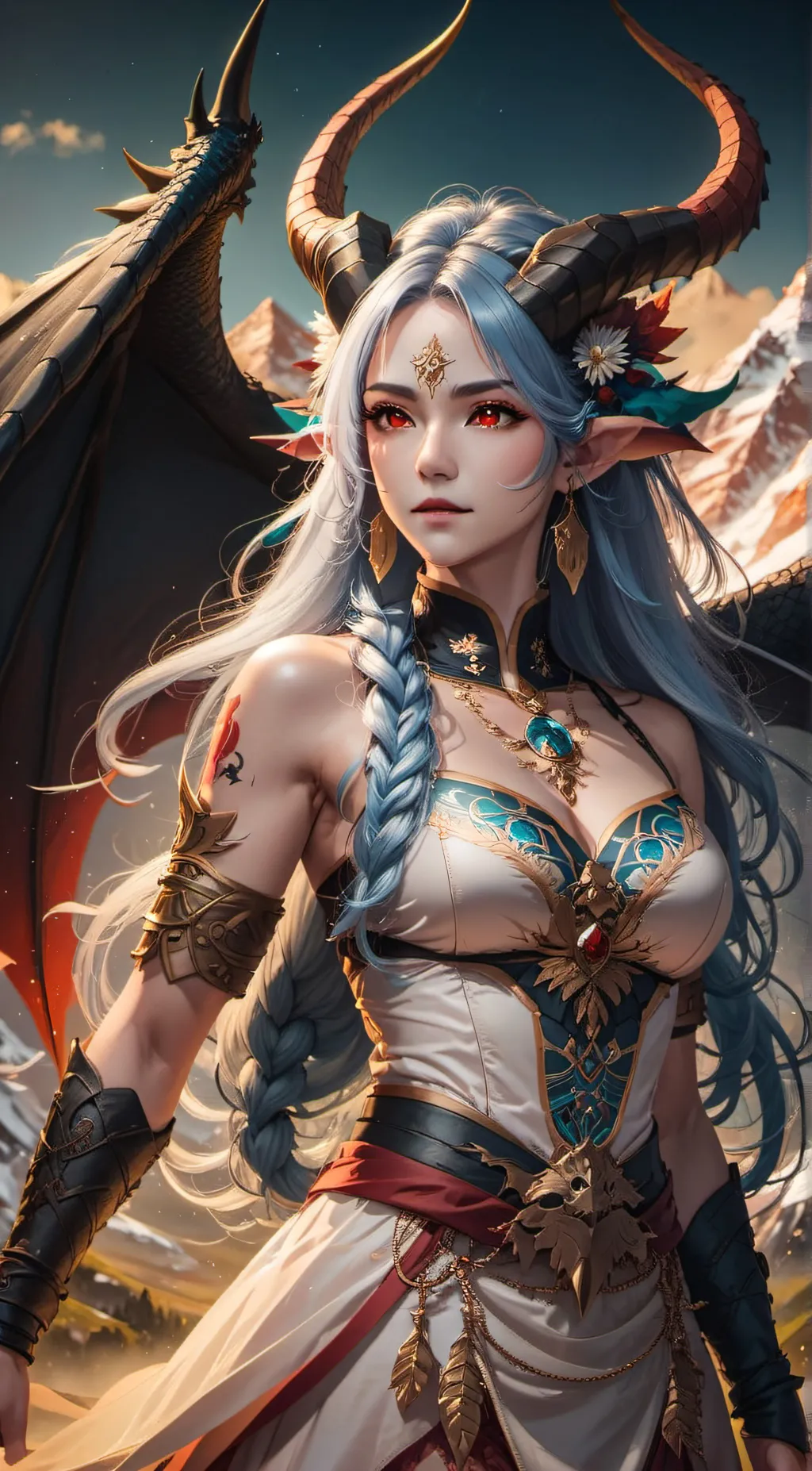 ai character: Selina background