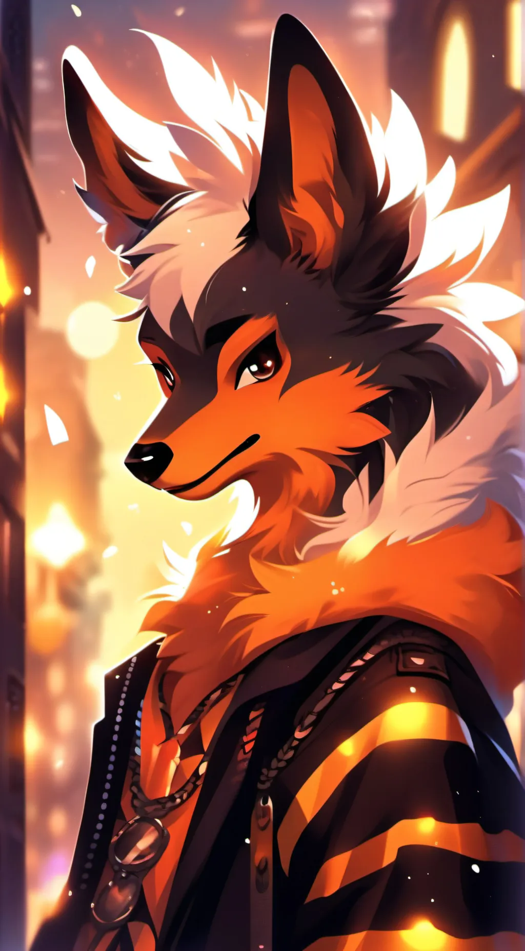 ai character: Keyin background