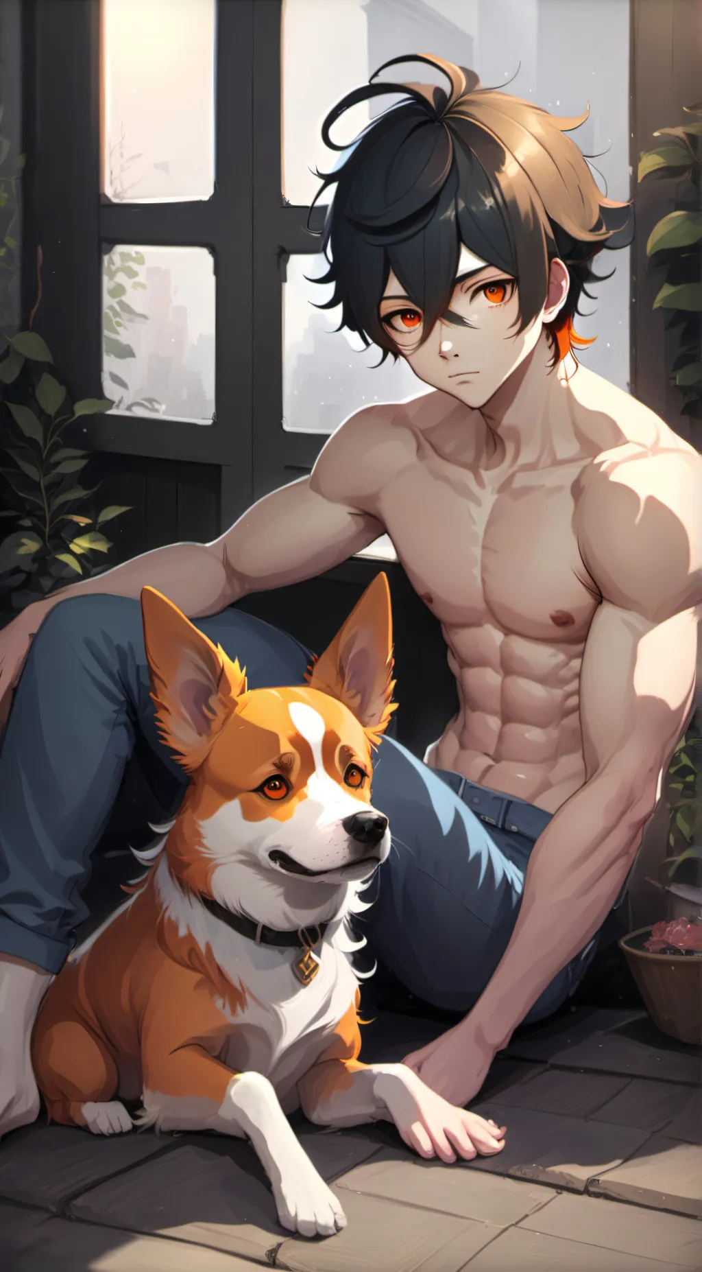 ai character: Luke background