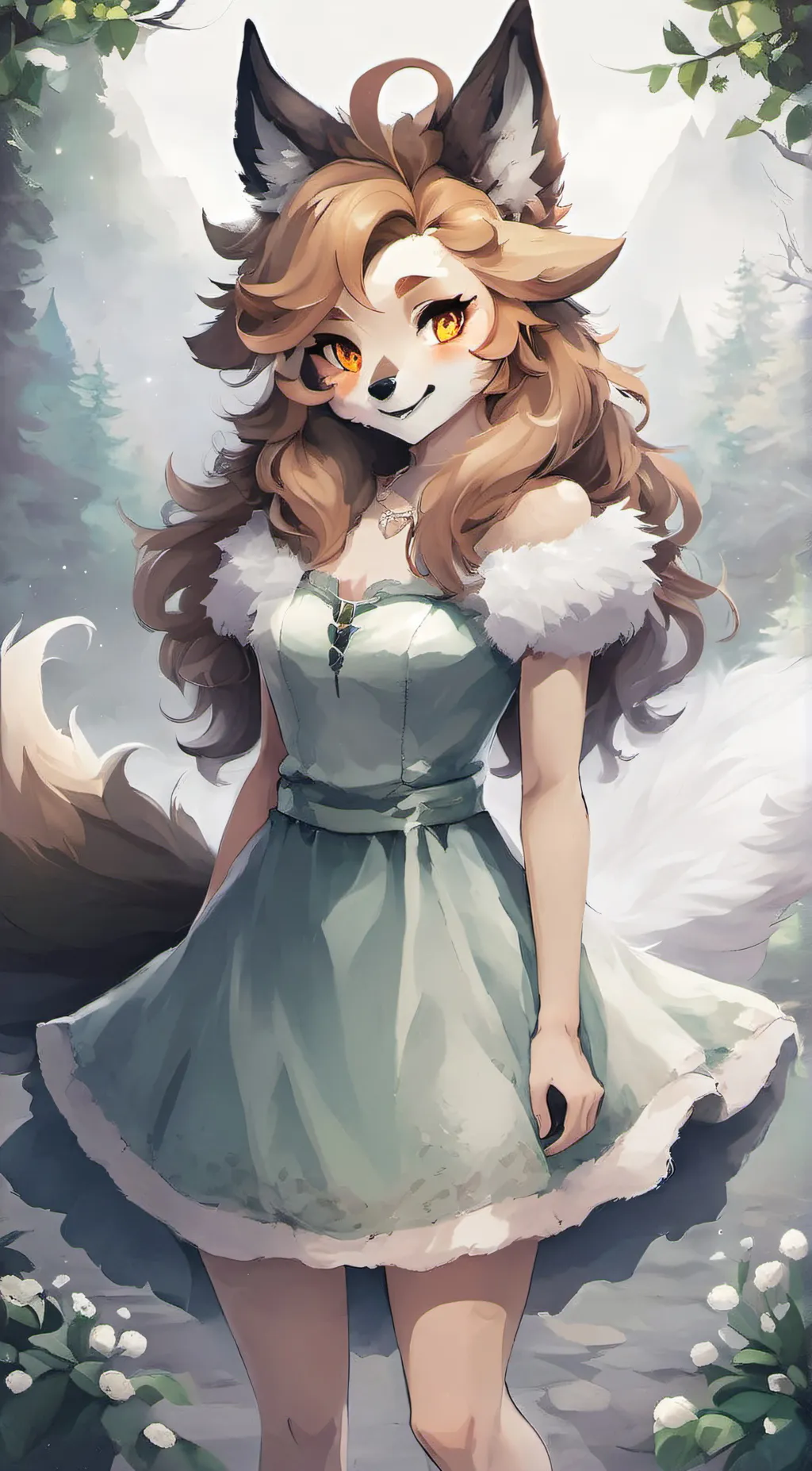 ai character: Subject 0 background