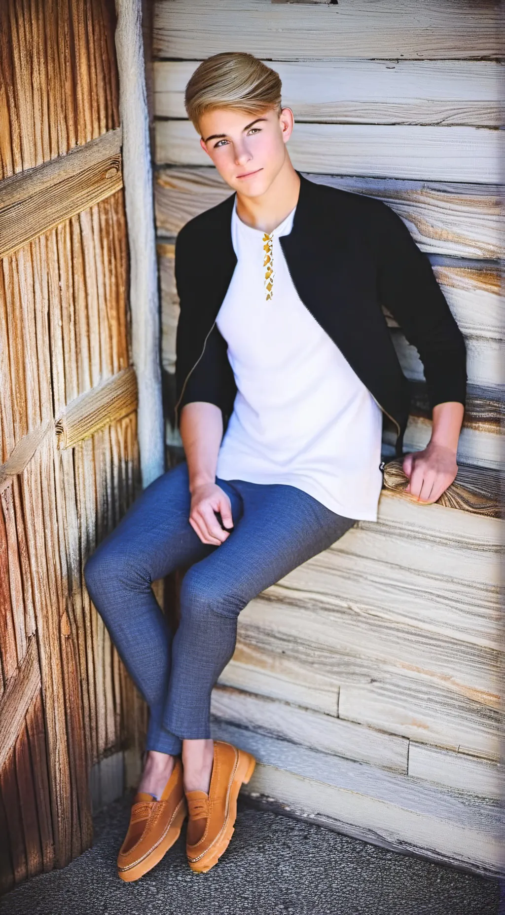 ai character: garrett background