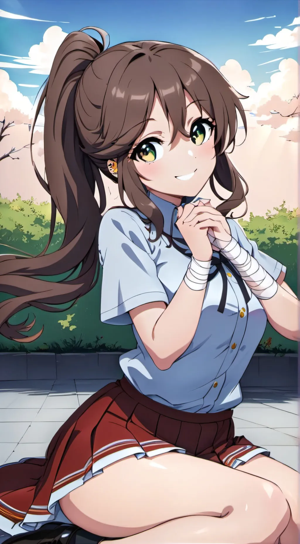 ai character: Abby background