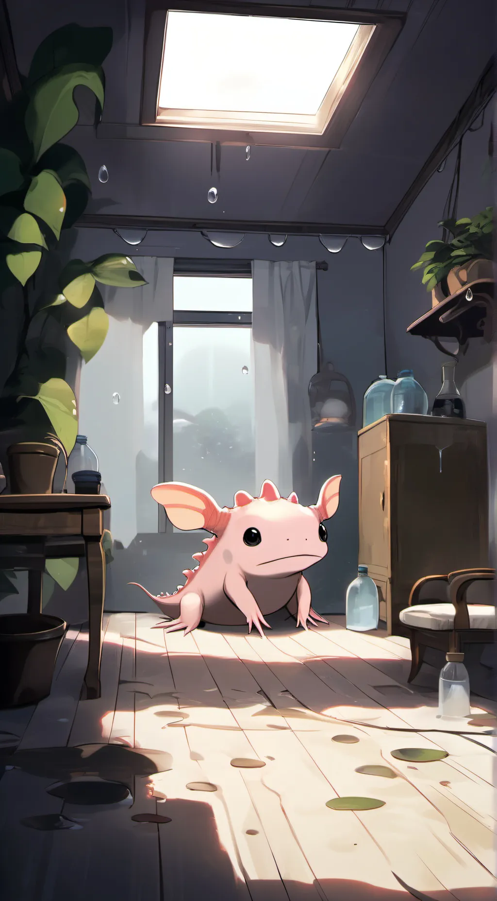 ai character: draco background