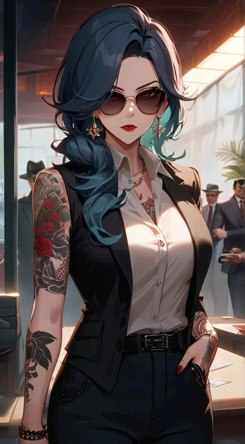 ai character: Jackie background