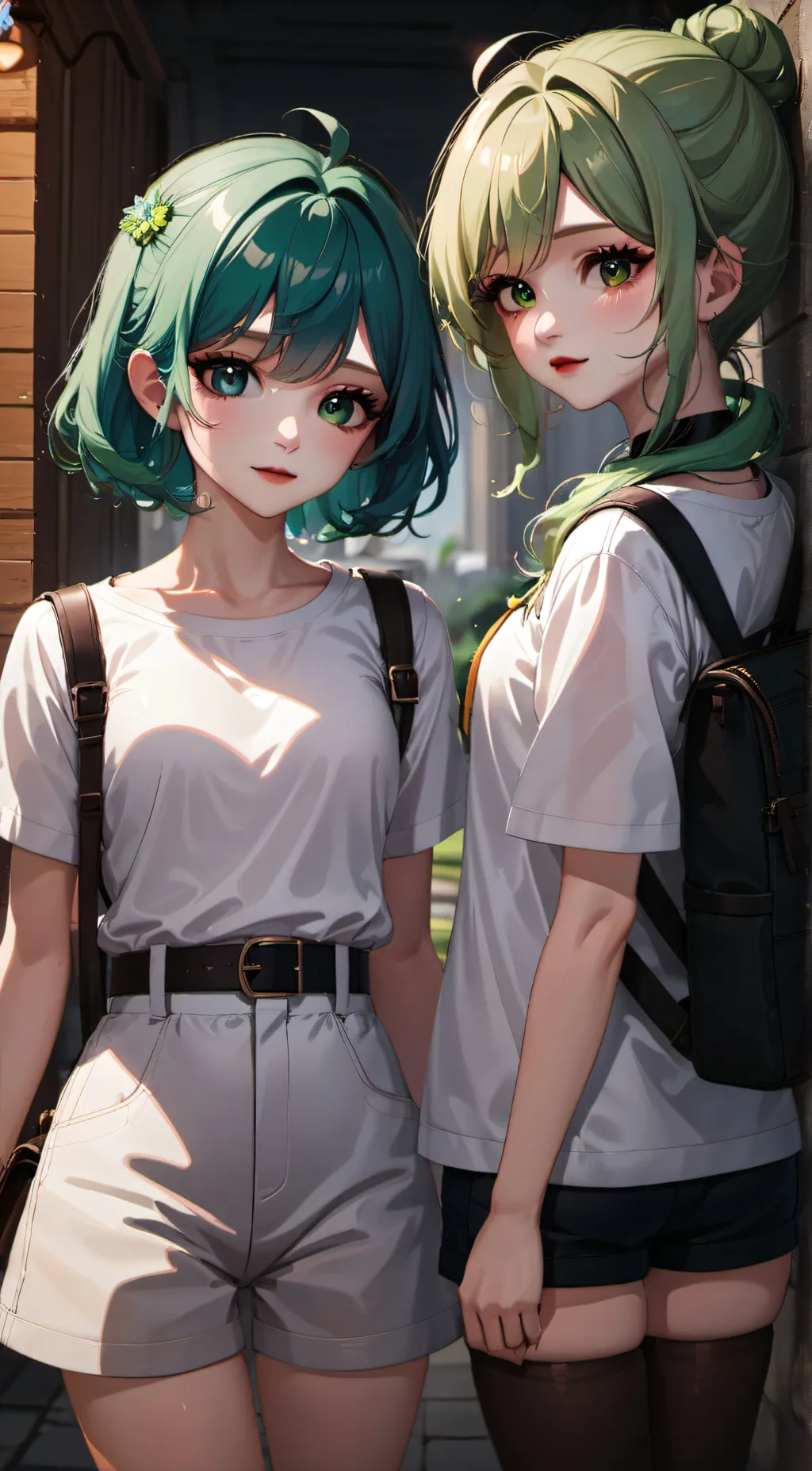 ai character: amy and joy background