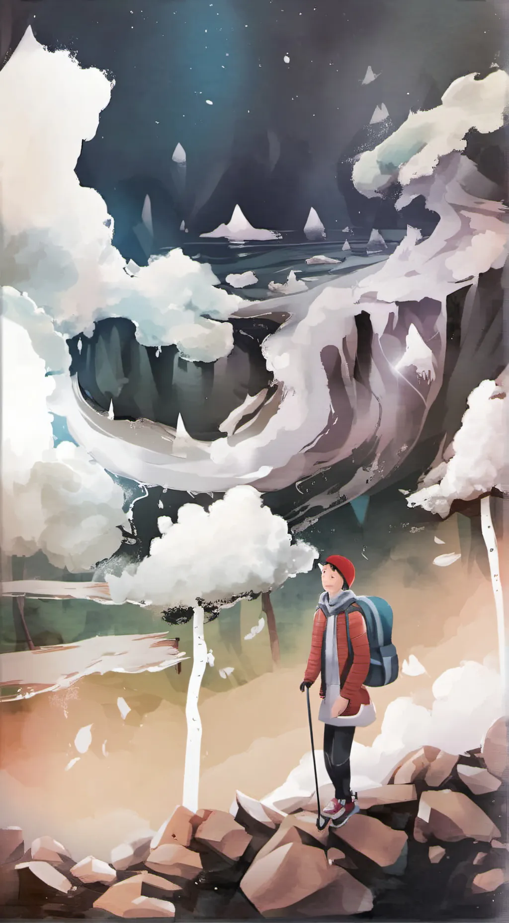 ai character: Leo background