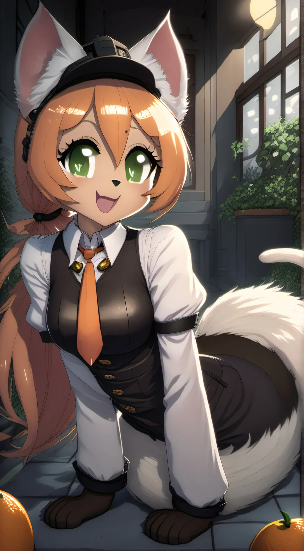 ai character: Mila_kit162 background