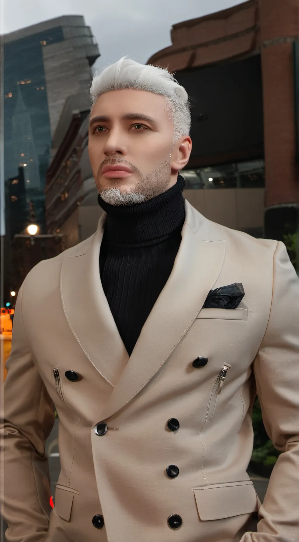 ai character: Raymond Romanov  background