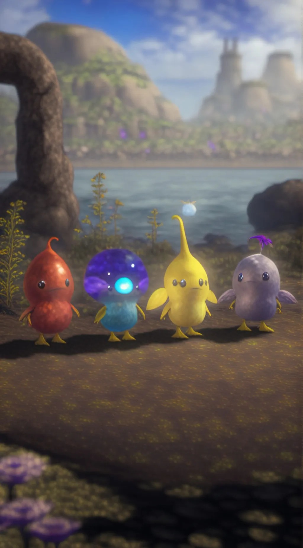 ai character: pikmin rpg background