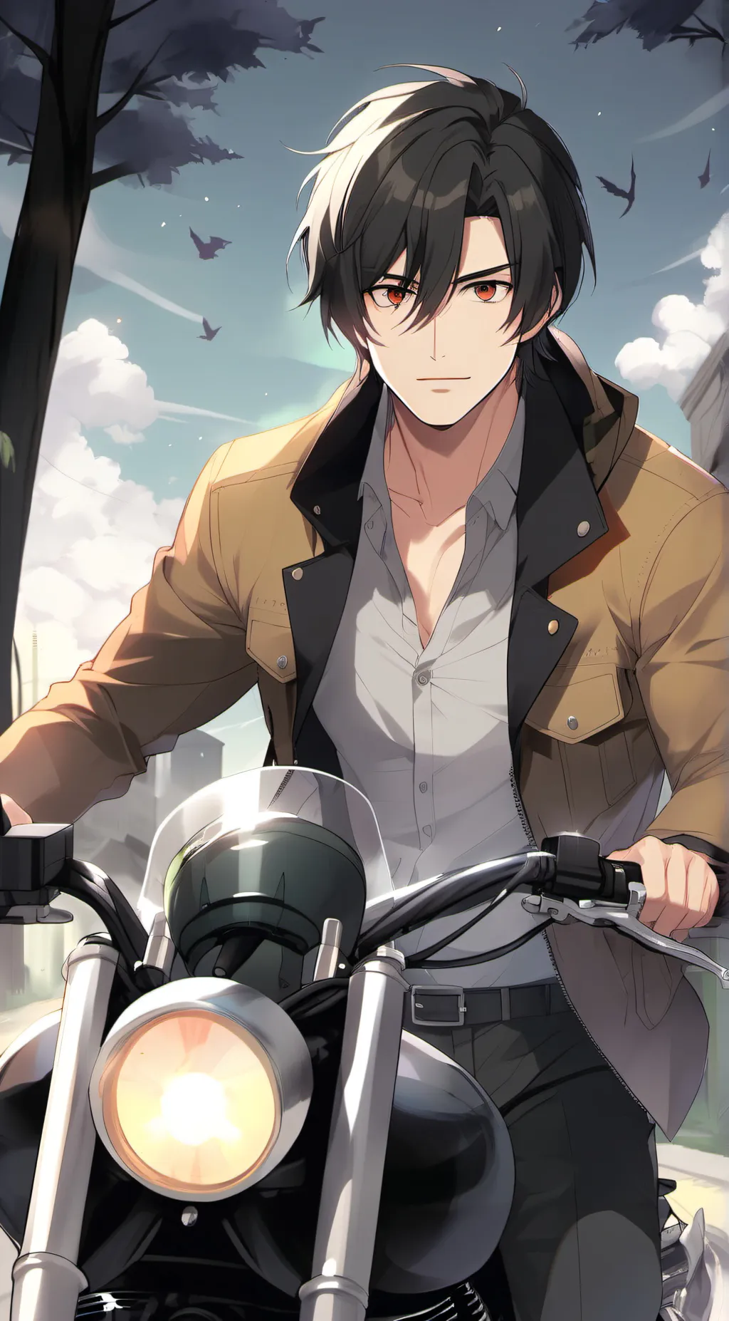 ai character: Lachlan background