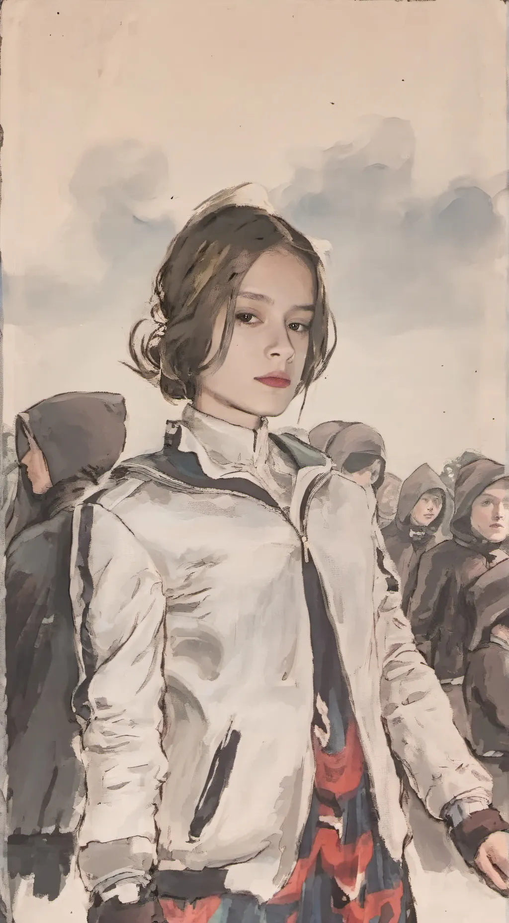 ai character: Ray background